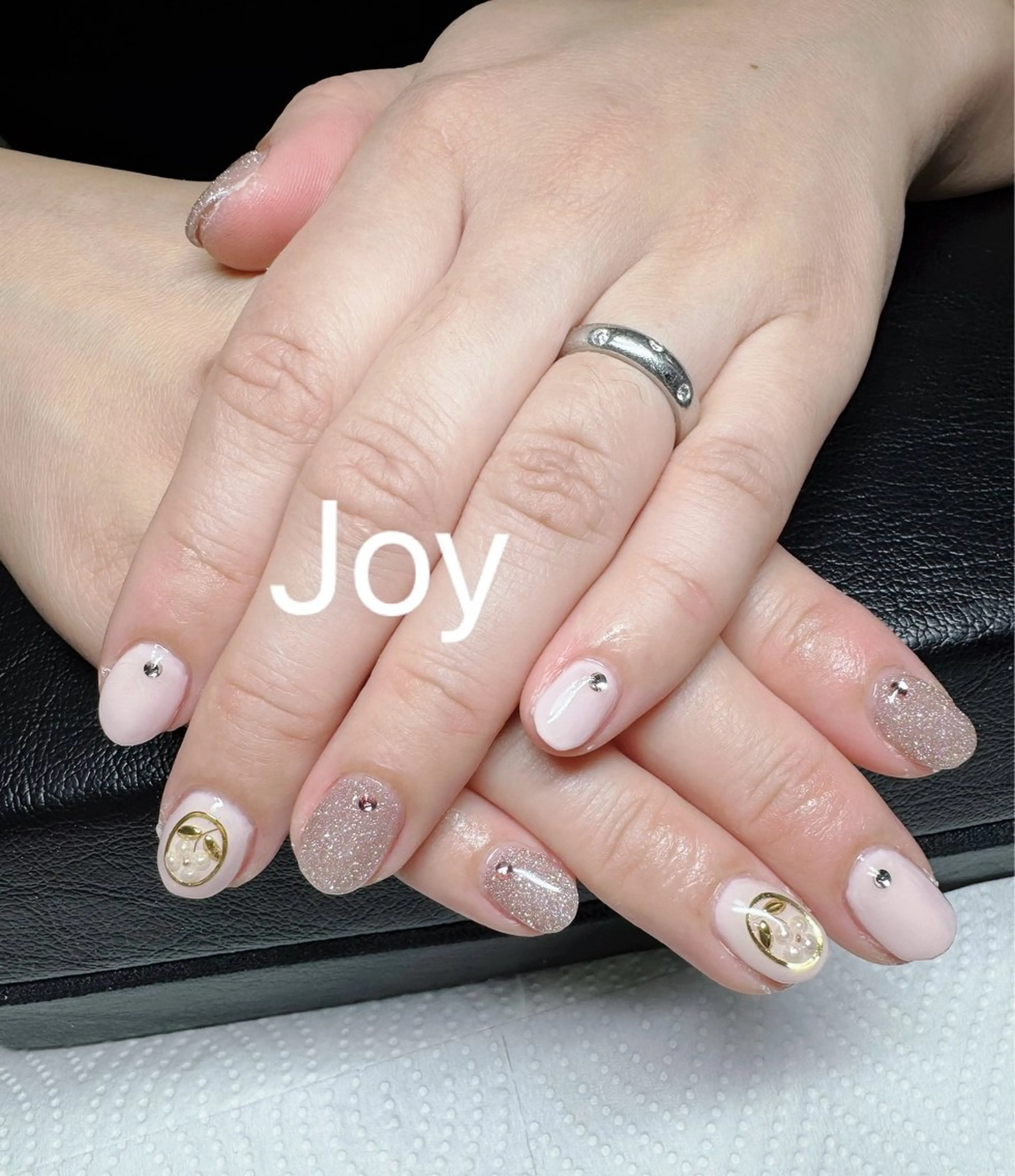 ネイル アートネイル 卒業式 持ち込み Nail Salon JOYのネイルデザイン
