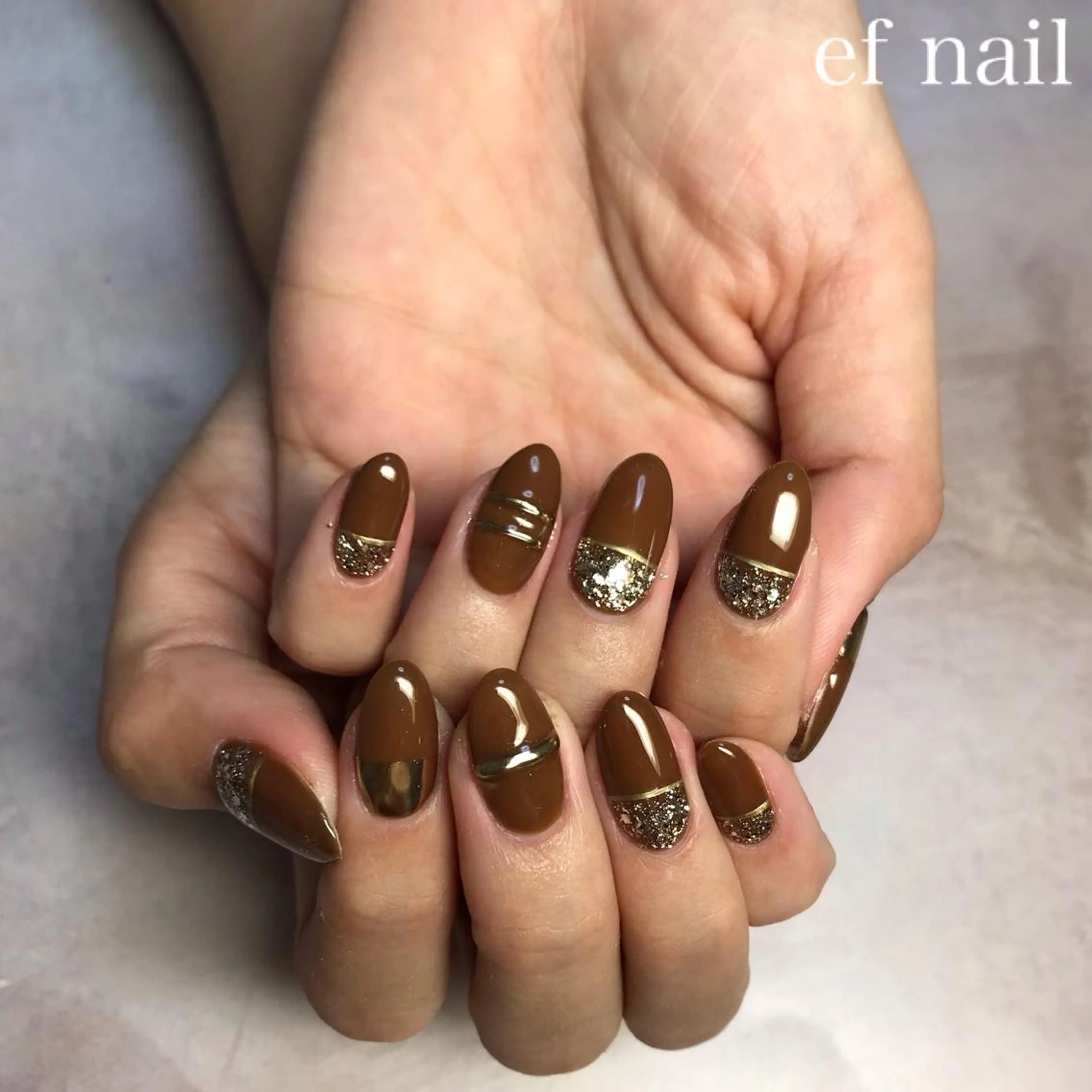 ネイル ハンドネイル ef nailのネイルデザイン