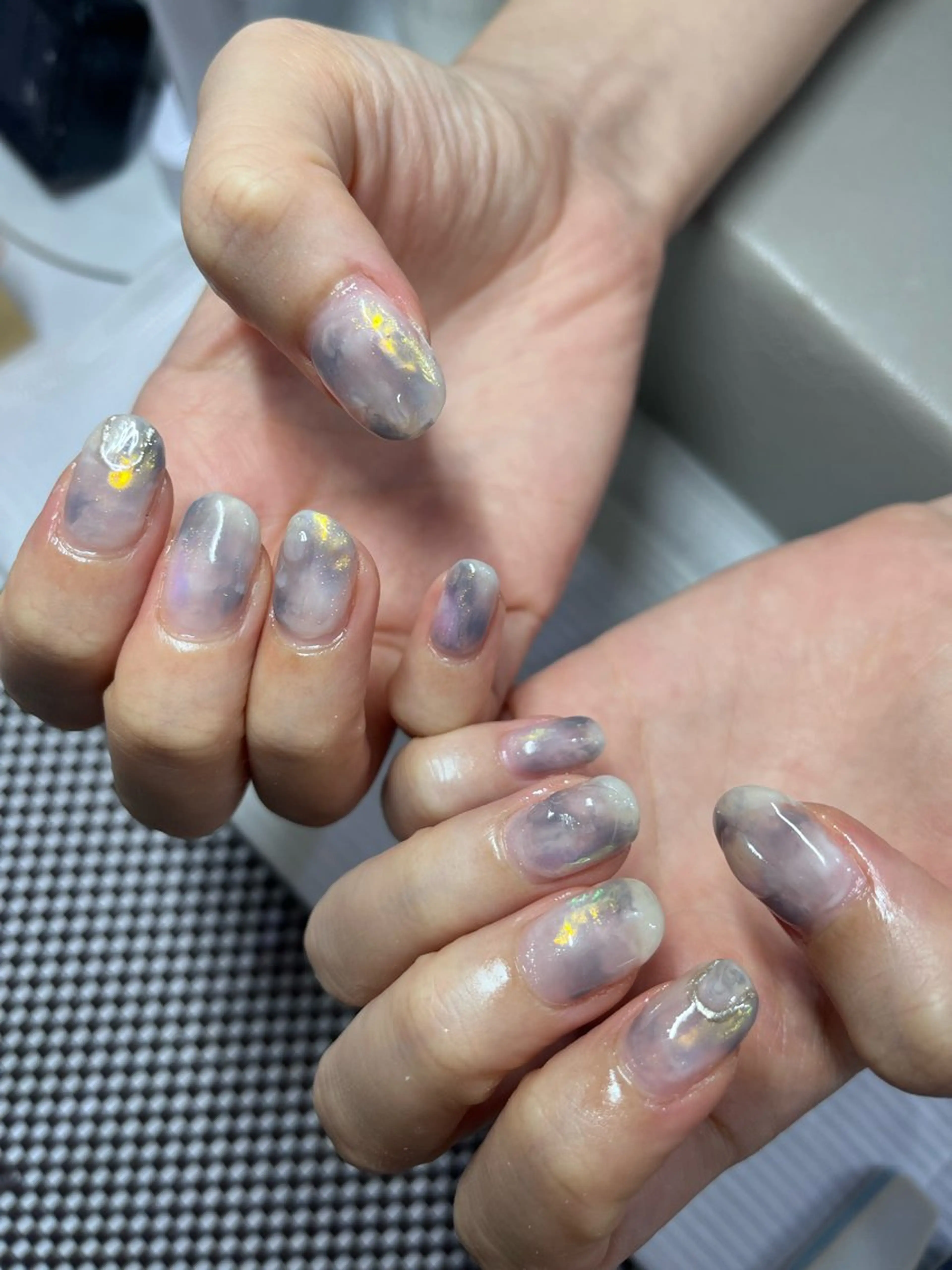 ネイル ニュアンスネイル Ray Jr nailistのネイルデザイン
