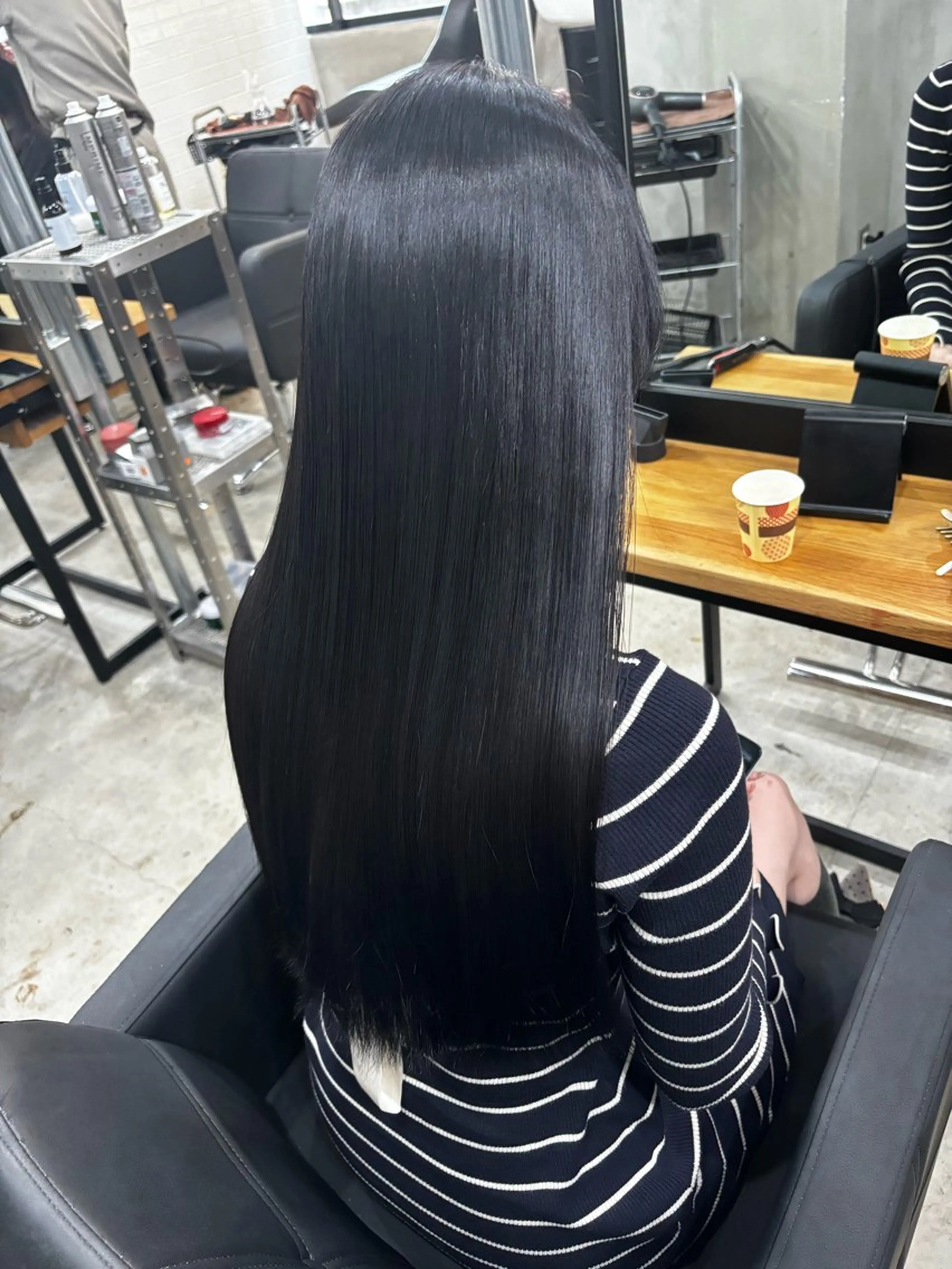 ロング 縮毛矯正 ヘアカラー 縮毛矯正 Ra-Ffichi by　siun.所属・艶髪/髪質改善/ ブリーチ✨ゆうとのヘアスタイル