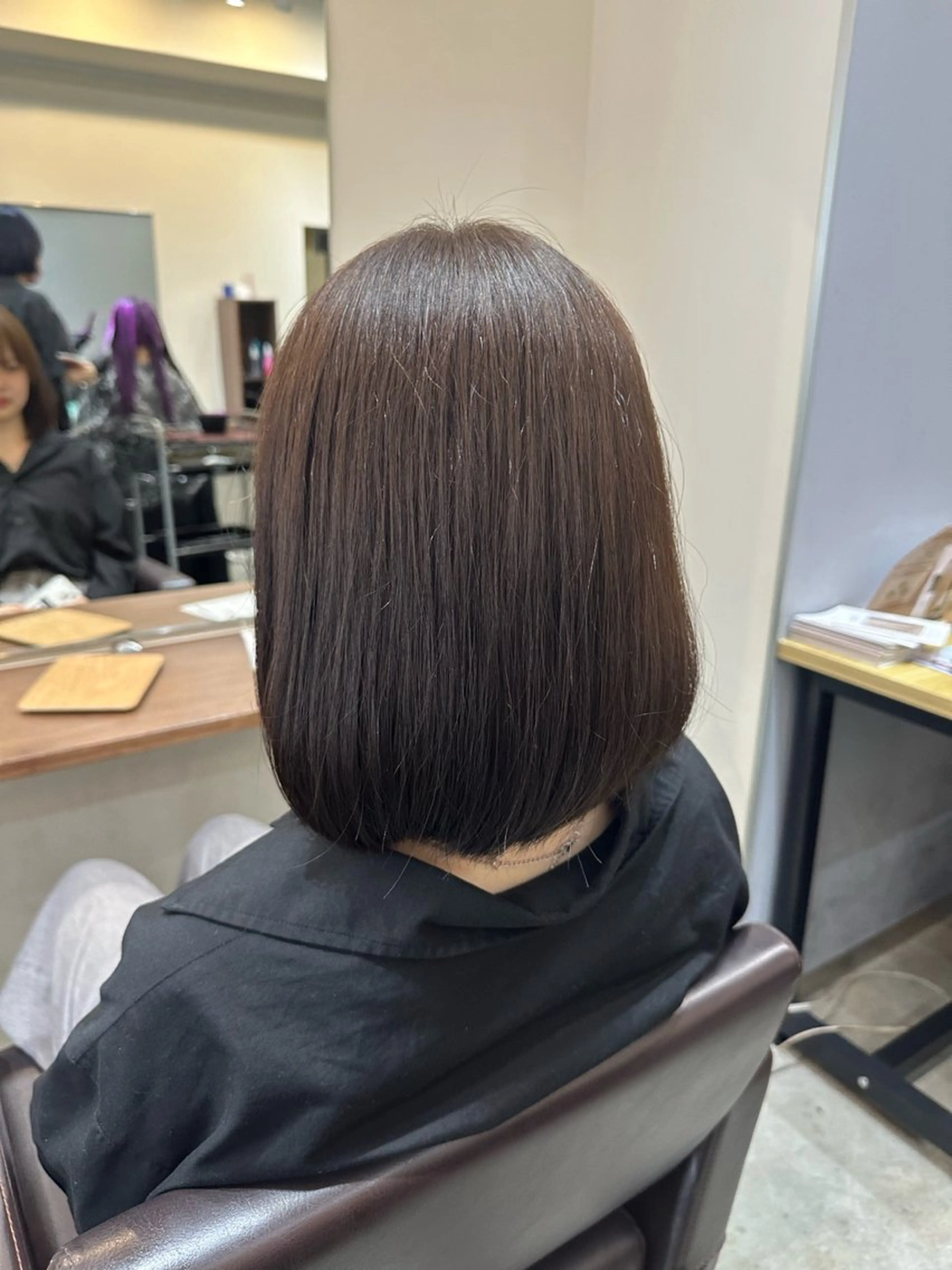 ショート カラー 小顔カット✨ 透明感カラー✨kyoのヘアスタイル