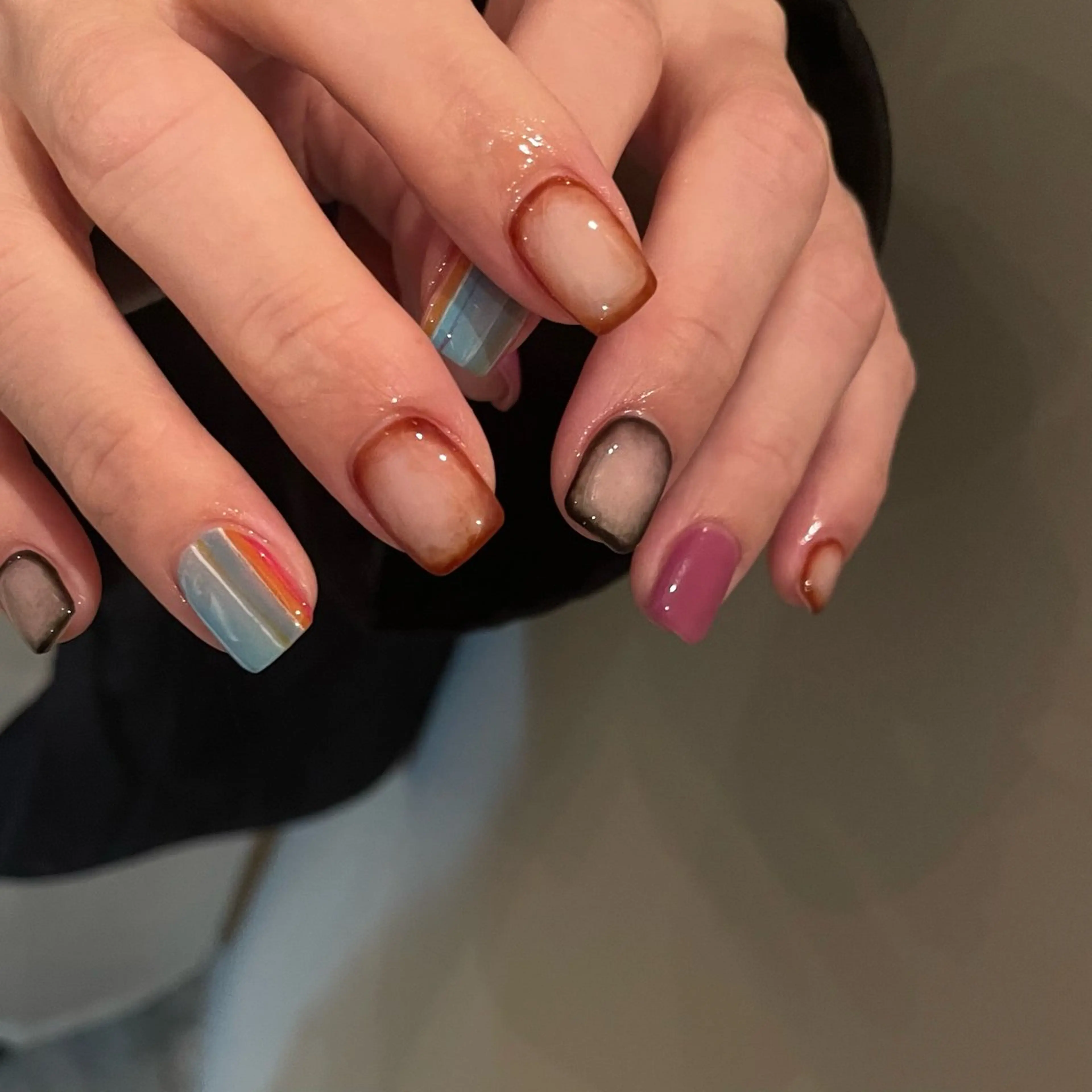 ネイル ハンドネイル lowaly所属・NAKAMURA HARUKAのネイルデザイン