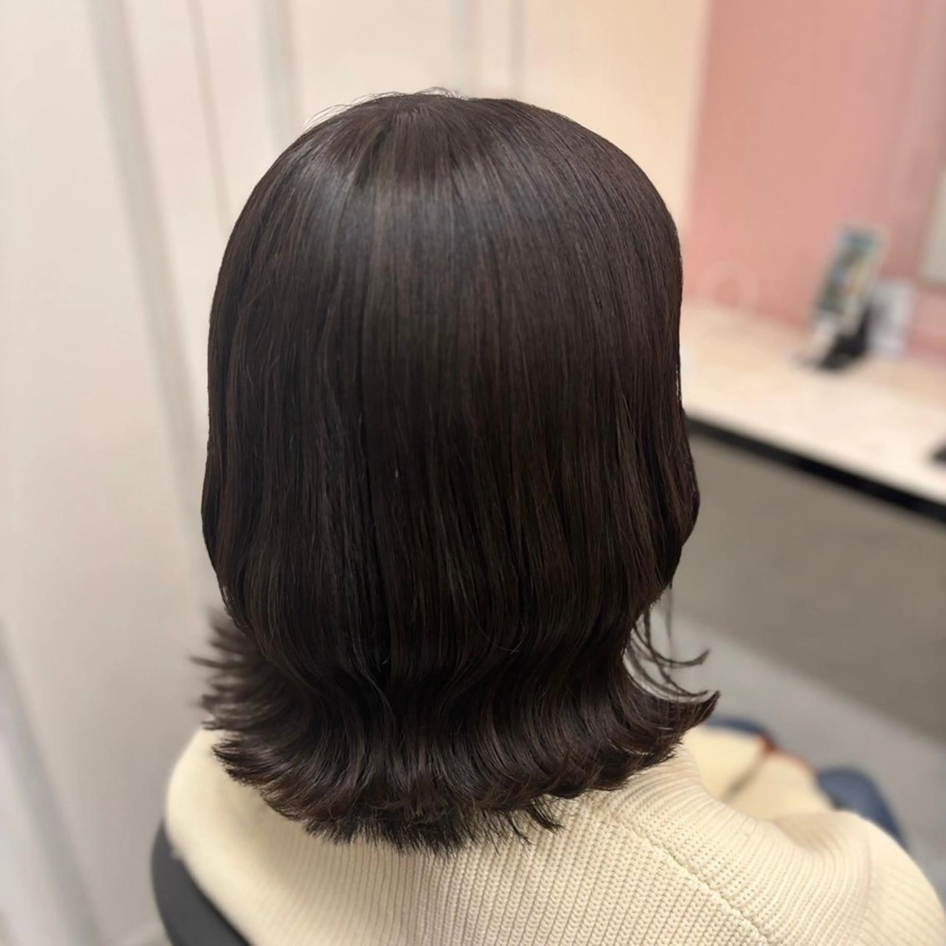 カラー 暗め🩶寒色🩶 お洒落に✨/円香のヘアスタイル