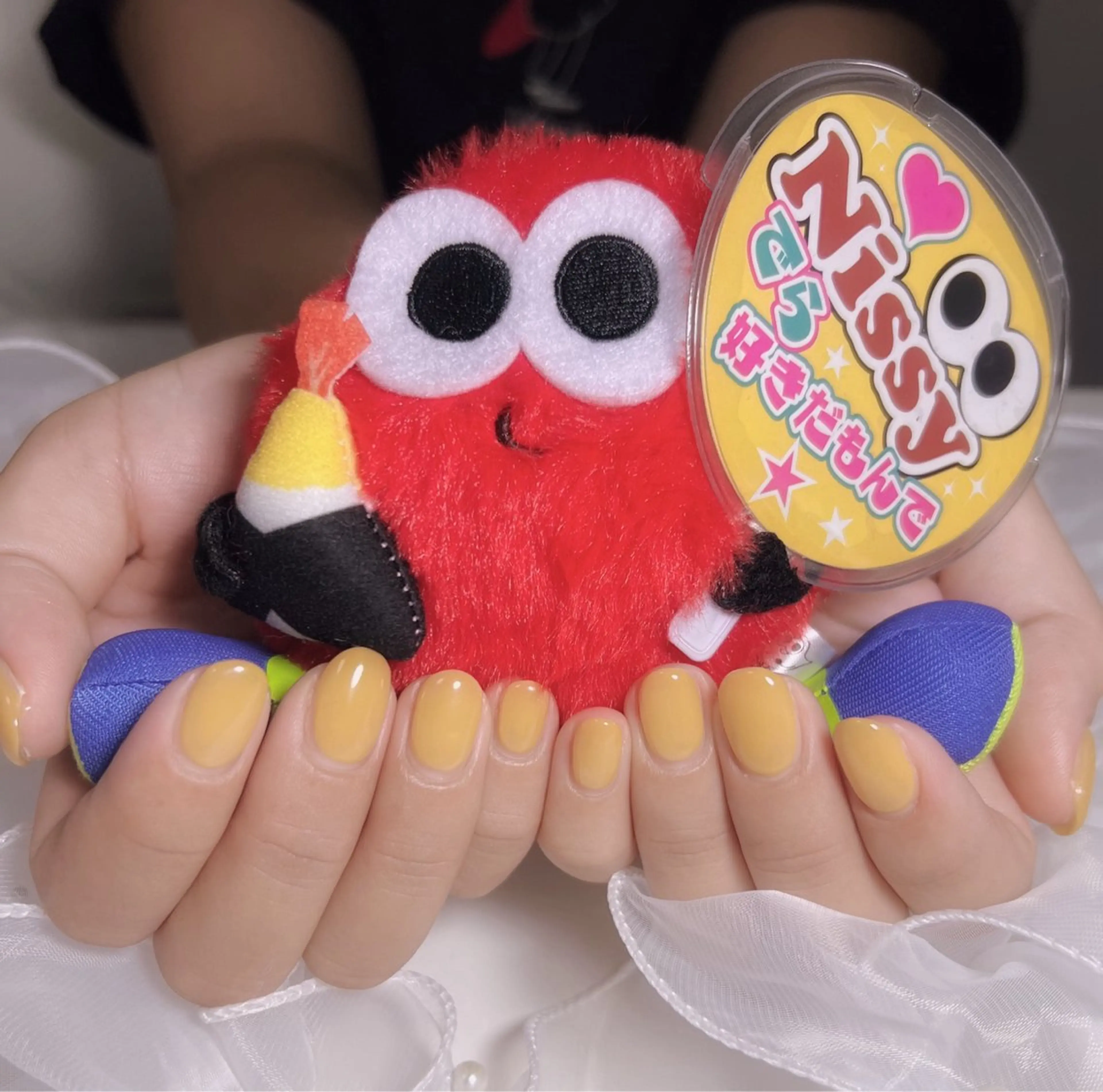 ネイル ワンカラーネイル Bow wow Nail さや🧸のネイルデザイン