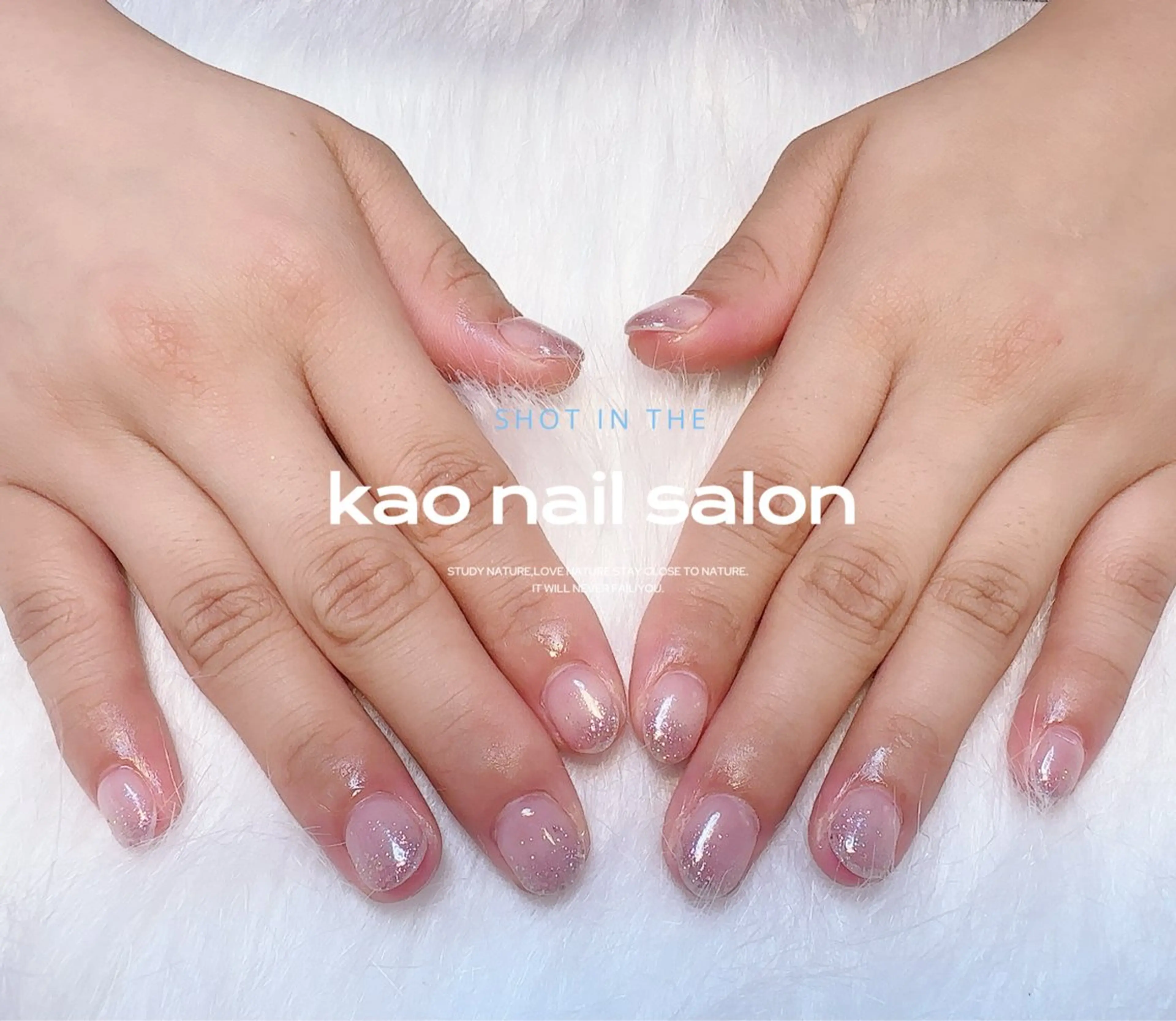 ネイル ハンドネイル kao nail マグネット/長さだしのネイルデザイン