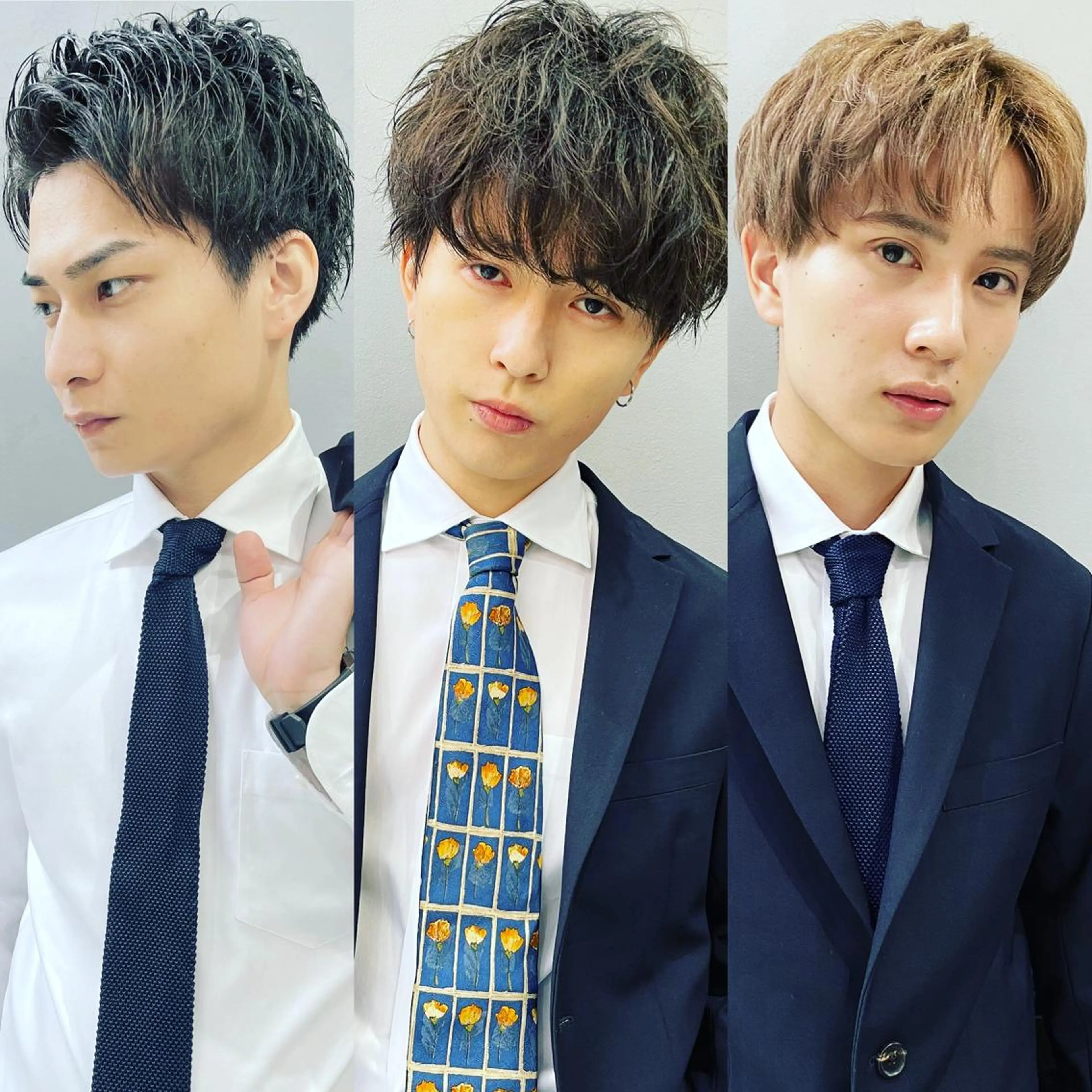 ショート メンズ 艶カラー/フェイス レイヤー/たむのヘアスタイル