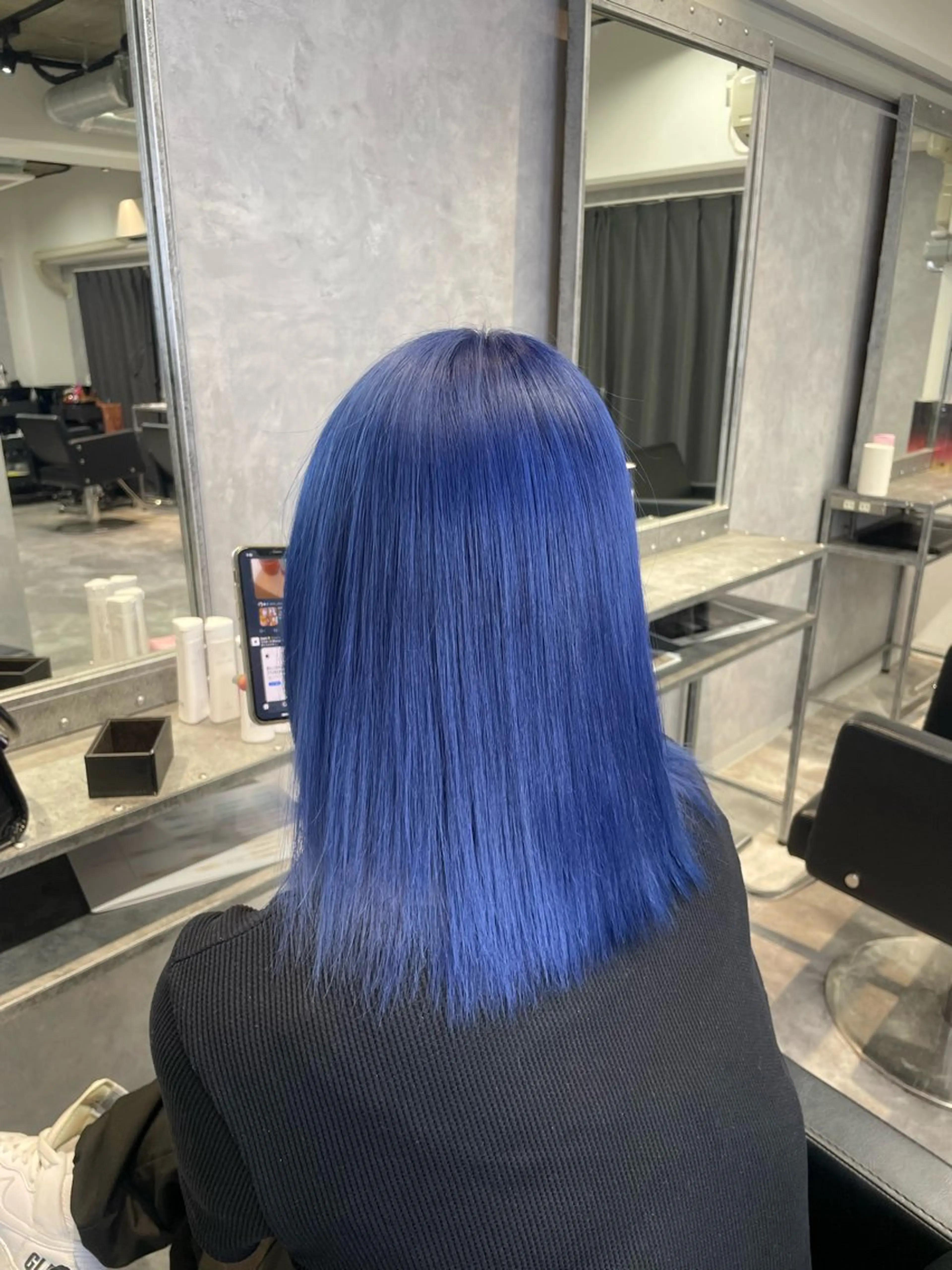 ミディアム ヘアカラー mimiiy fukaのヘアスタイル