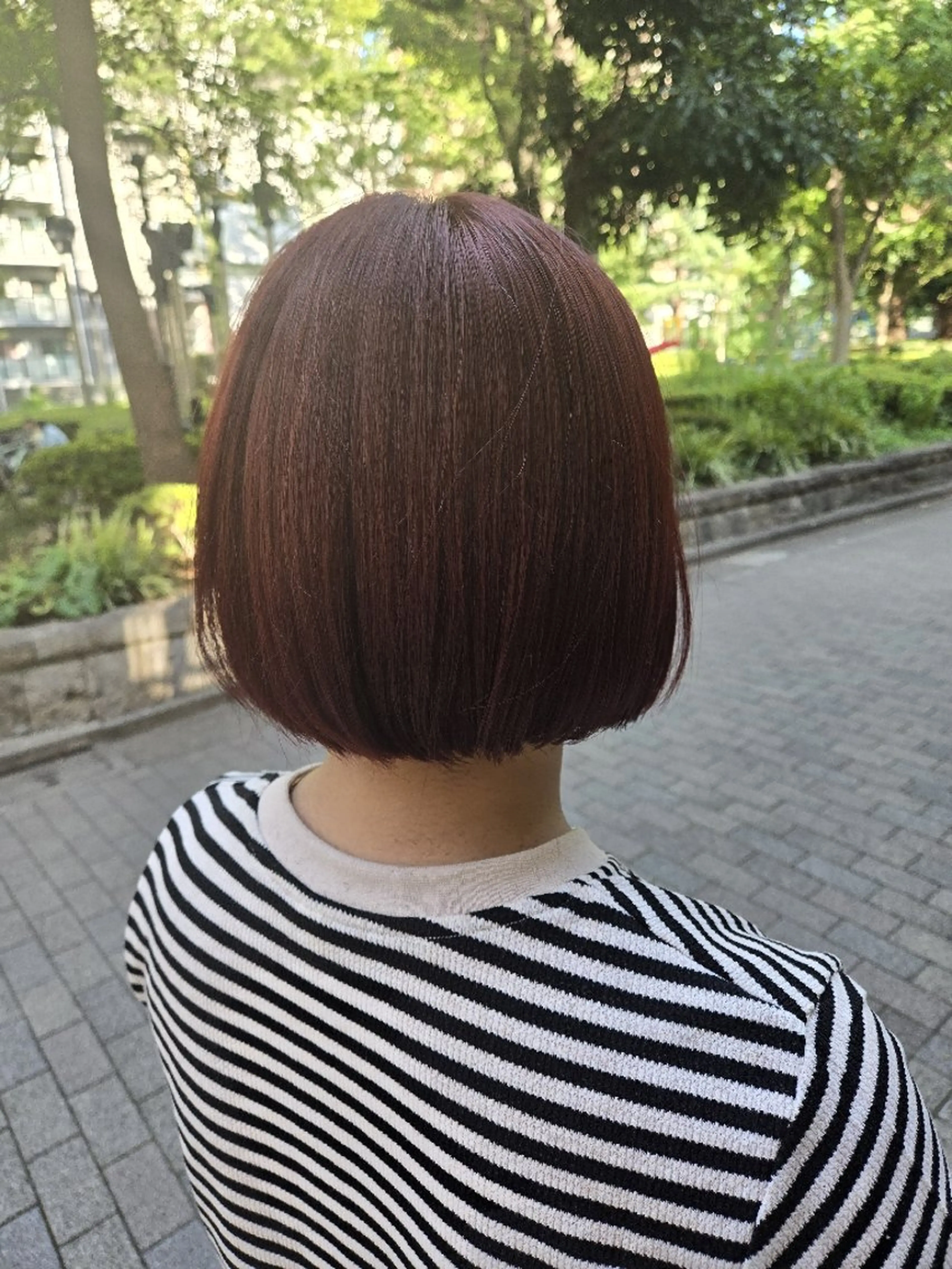 ミディアム 似合わせカット🫶 得意です　曽根田のヘアスタイル