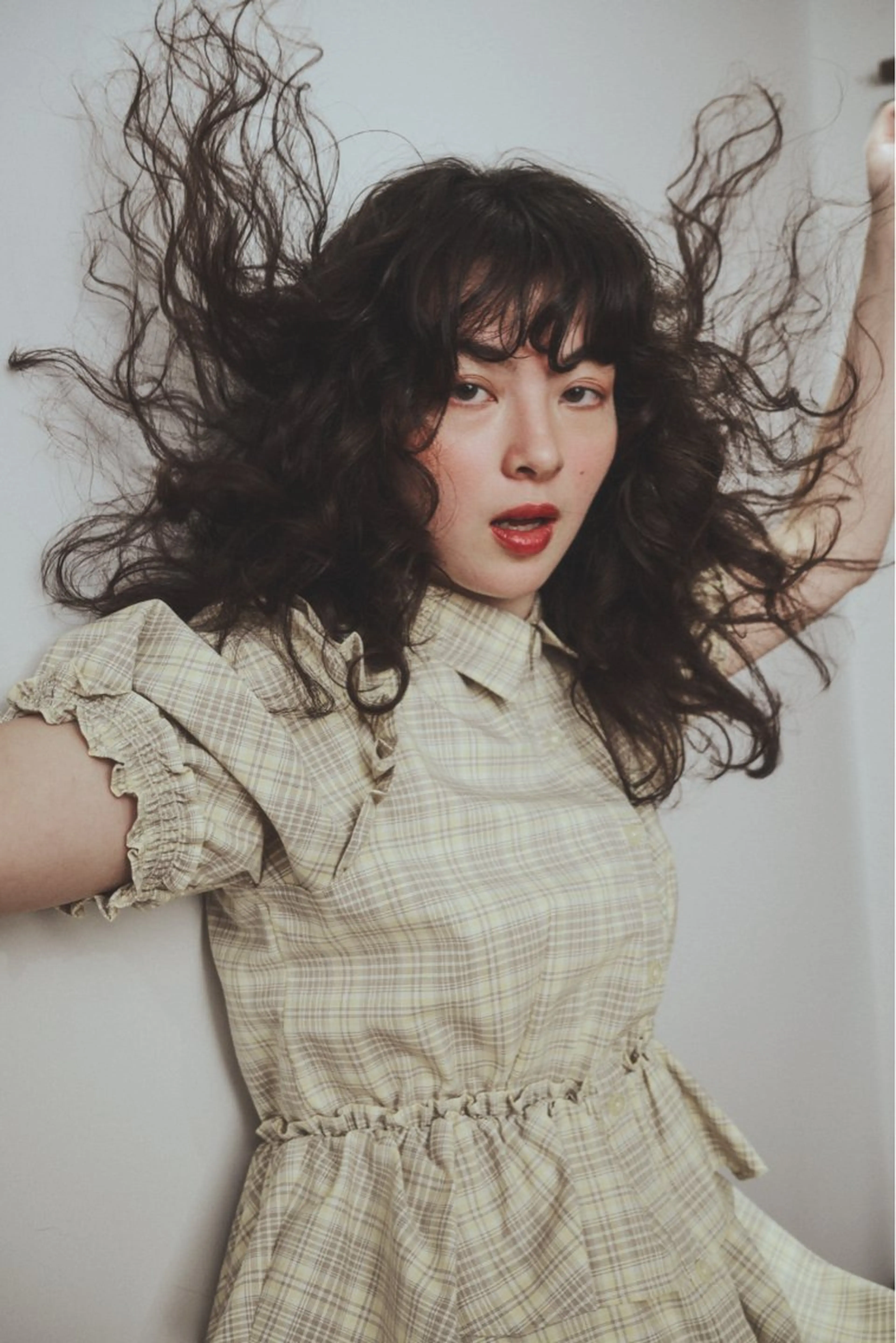 パーマ 岡田 知佳のヘアスタイル