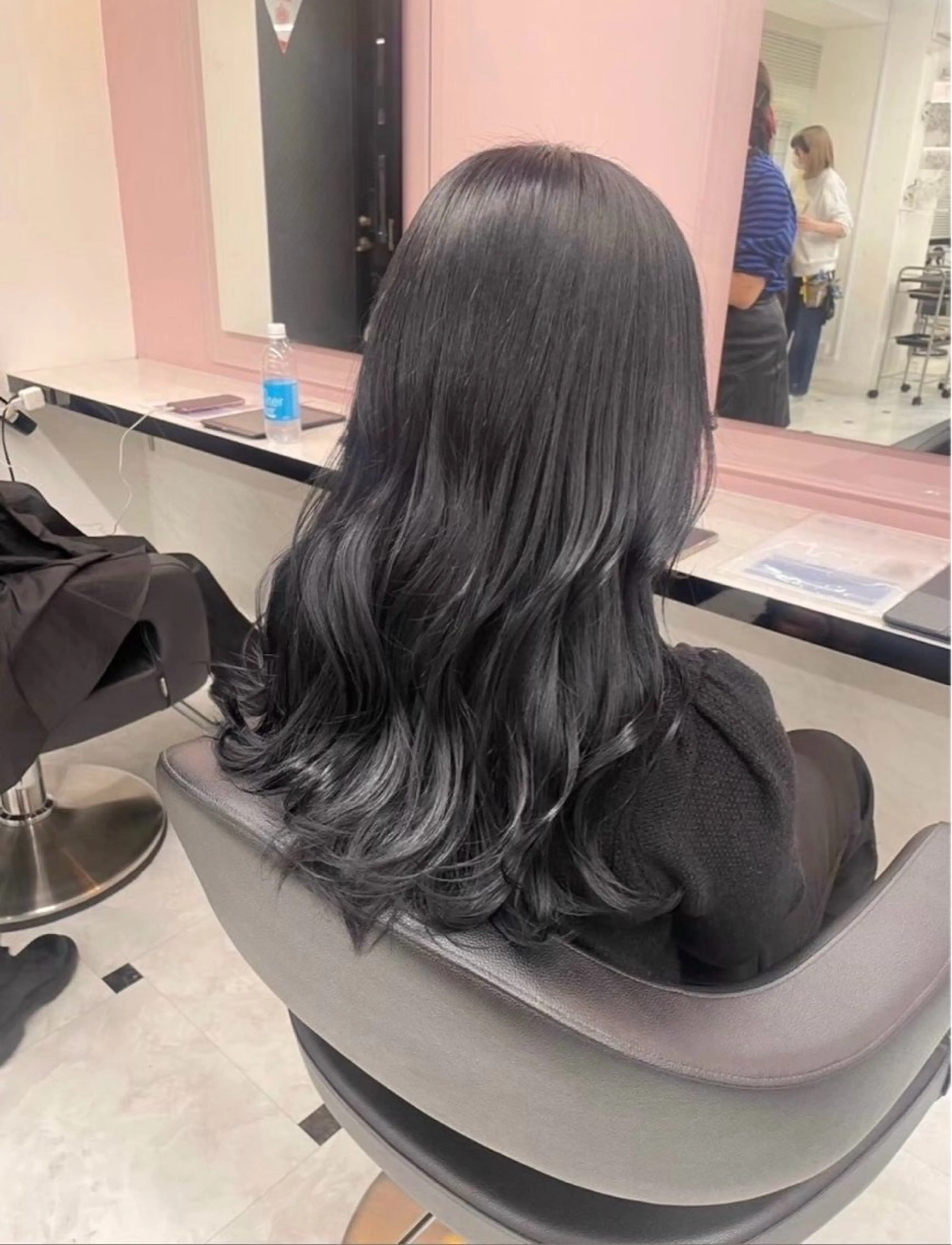 ロング ヘアカラー miku/ラベンダー 透明感カラー🪻❤︎のヘアスタイル