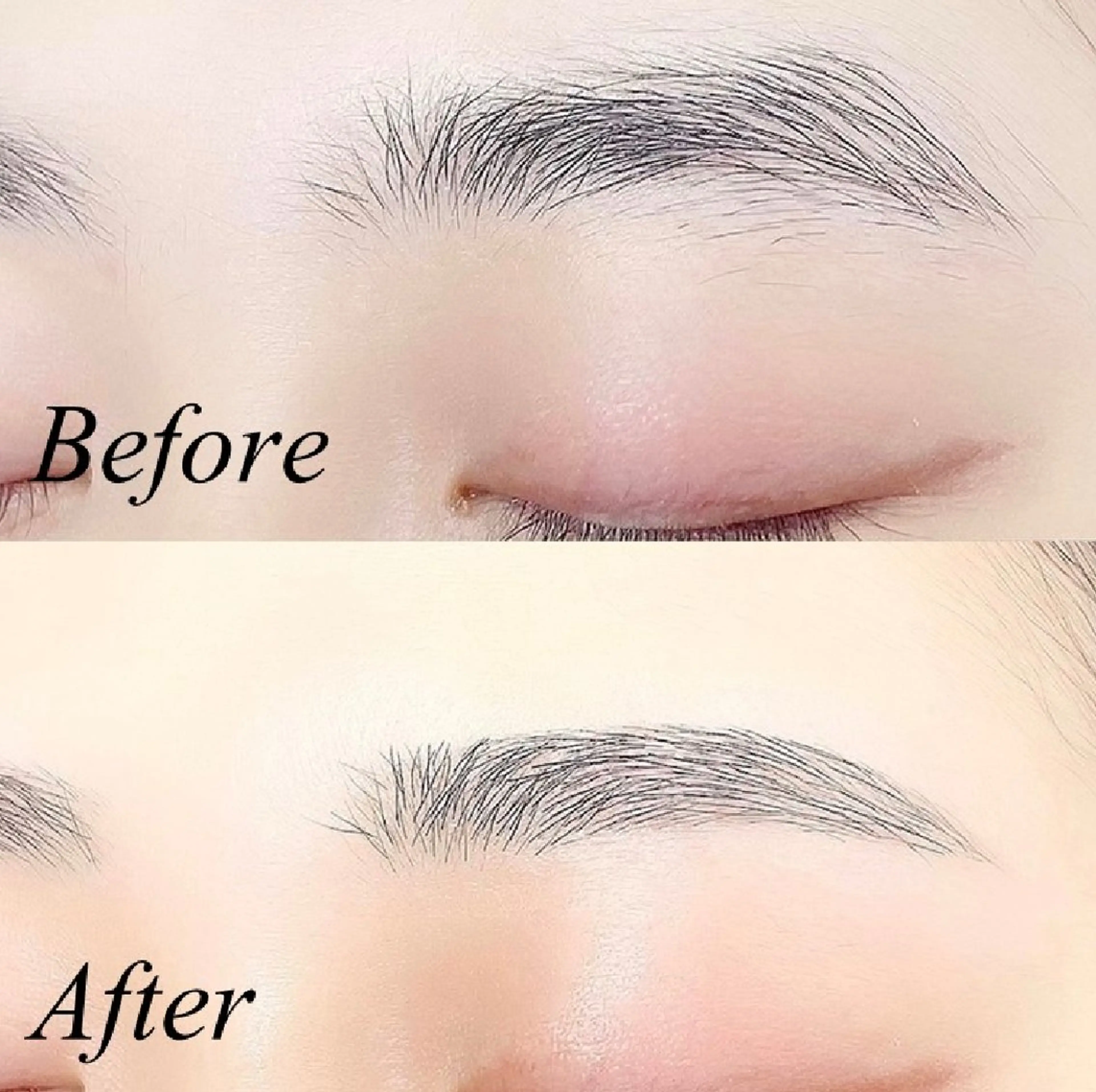 学割U24🎓《ツルツル美顔💆🏻》美眉アイブロウWAX＋フルフェイス(メイク込) ¥7000の写真