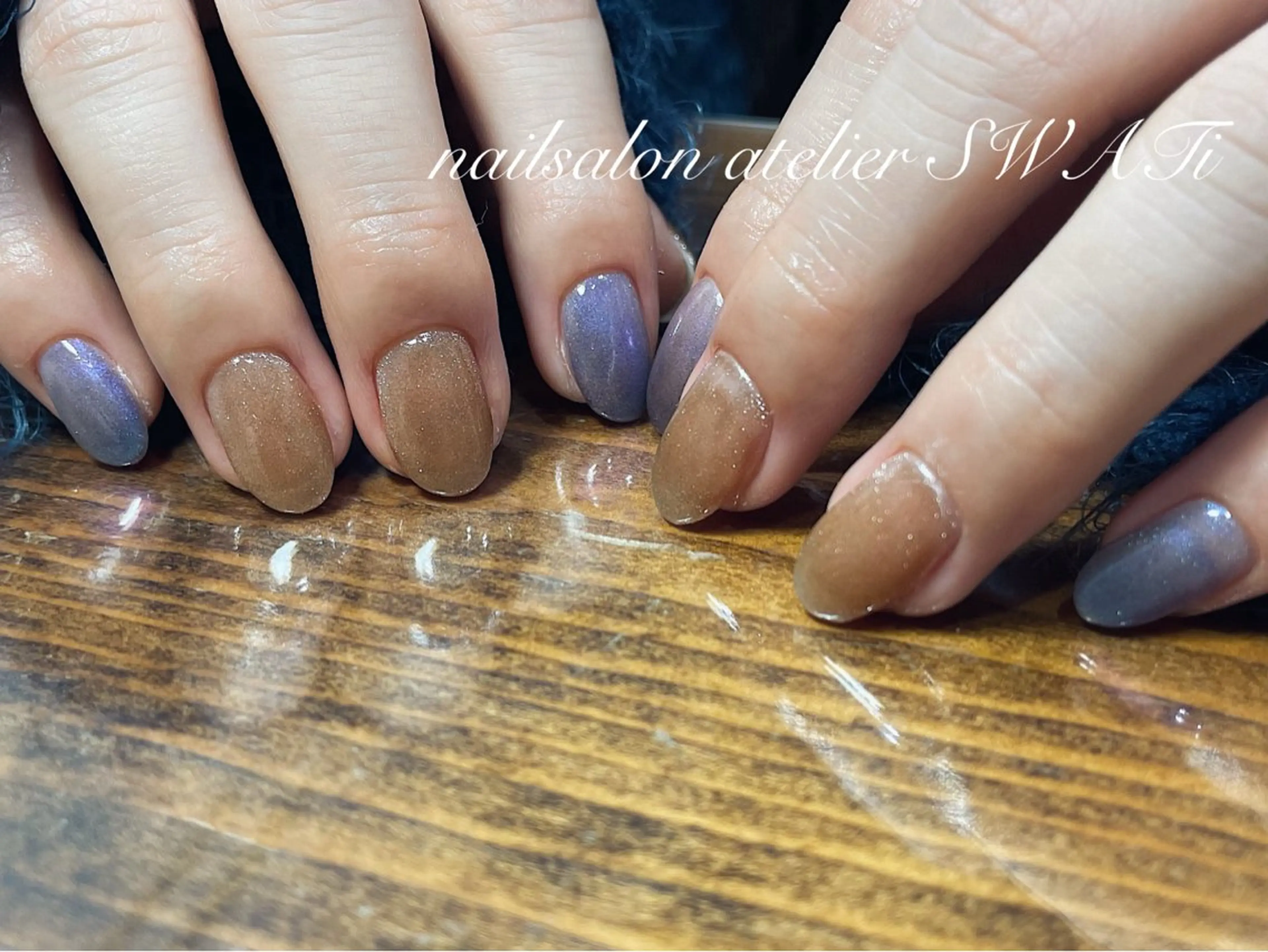 ネイル ヘアーサロン大野所属・nailsalon SWATiのネイルデザイン