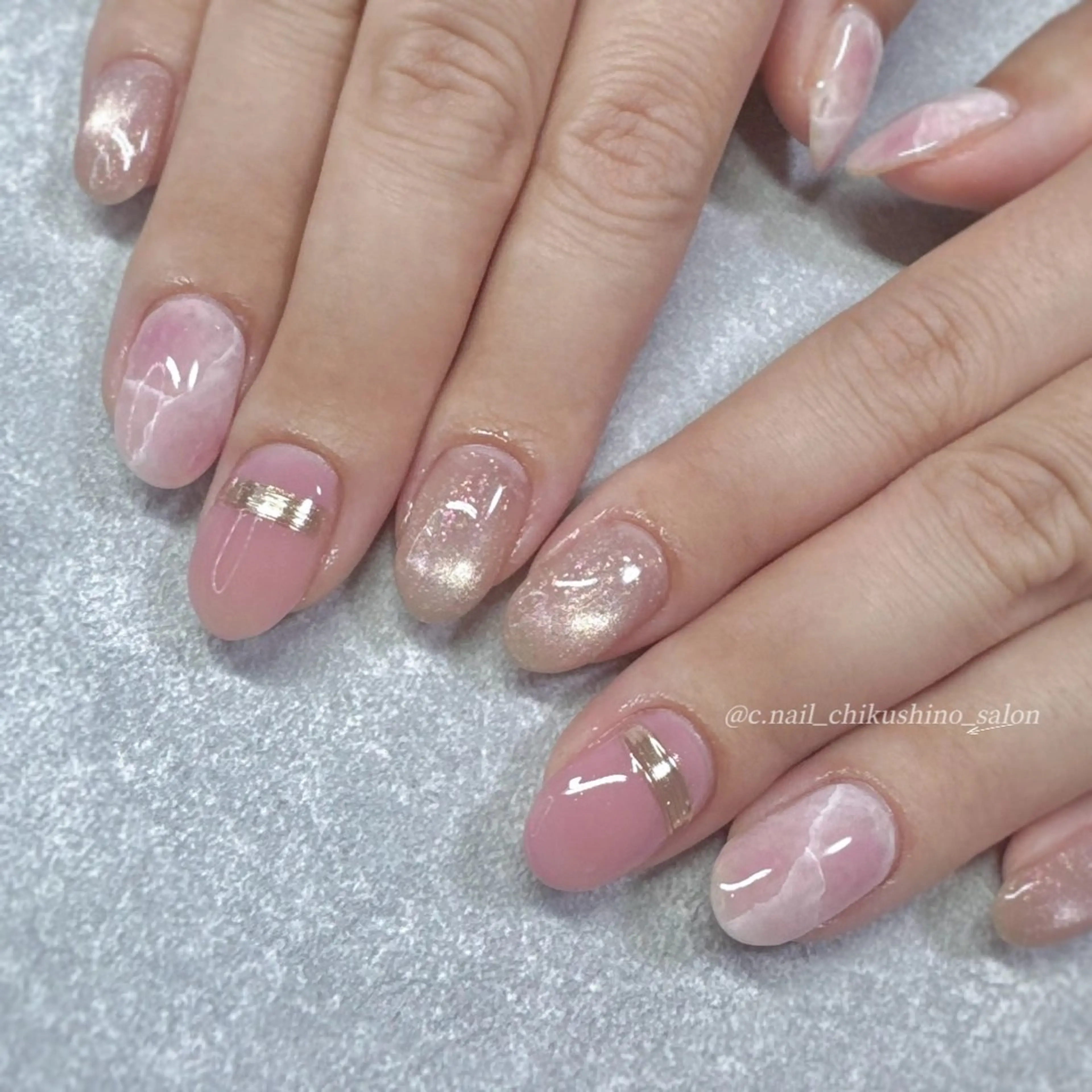 ネイル ハンドネイル C.Nail &EYE筑紫駅のネイルデザイン