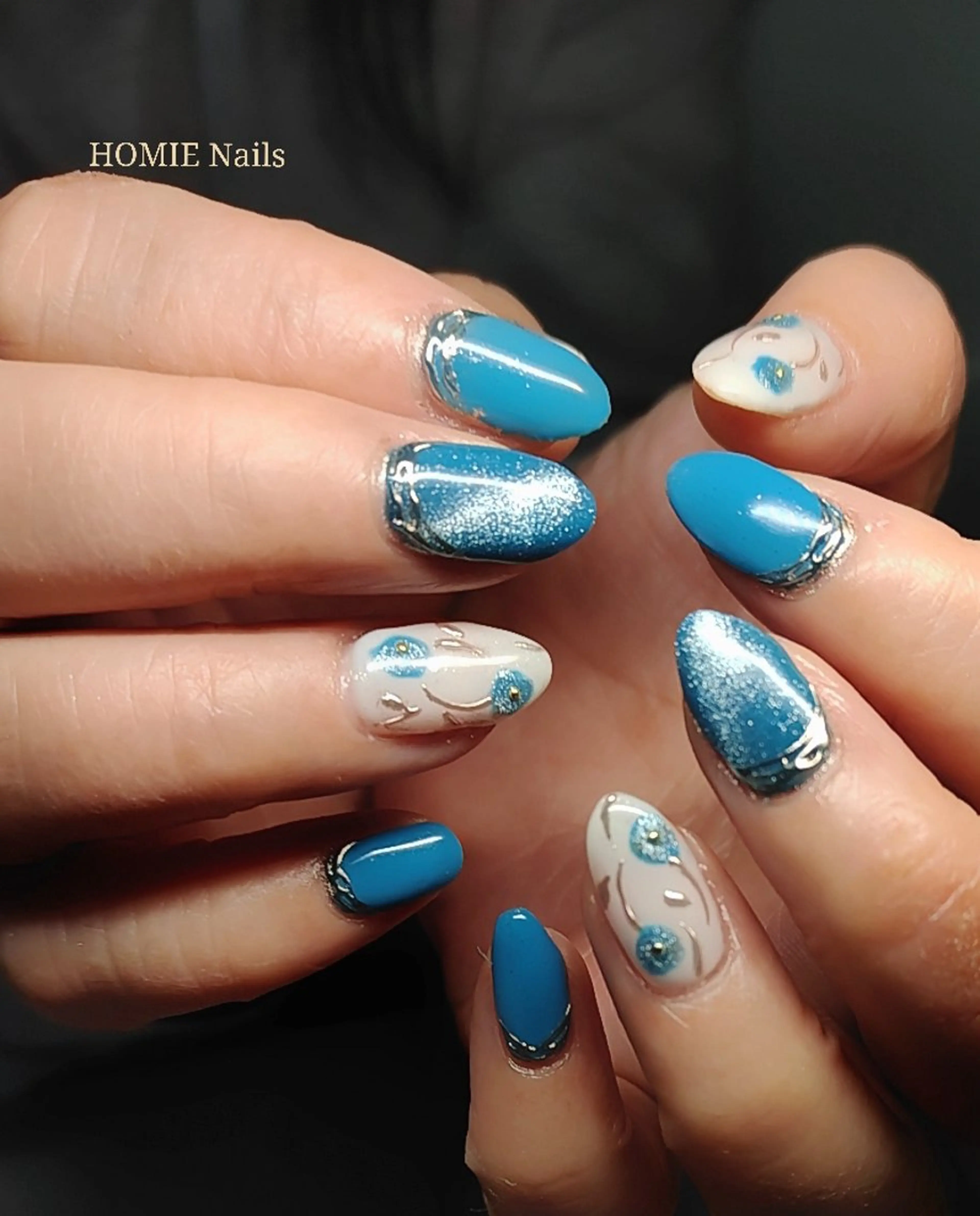 ネイル ニュアンスネイル ハンドネイル フットネイル オフザリップパーク Asamiのネイルデザイン