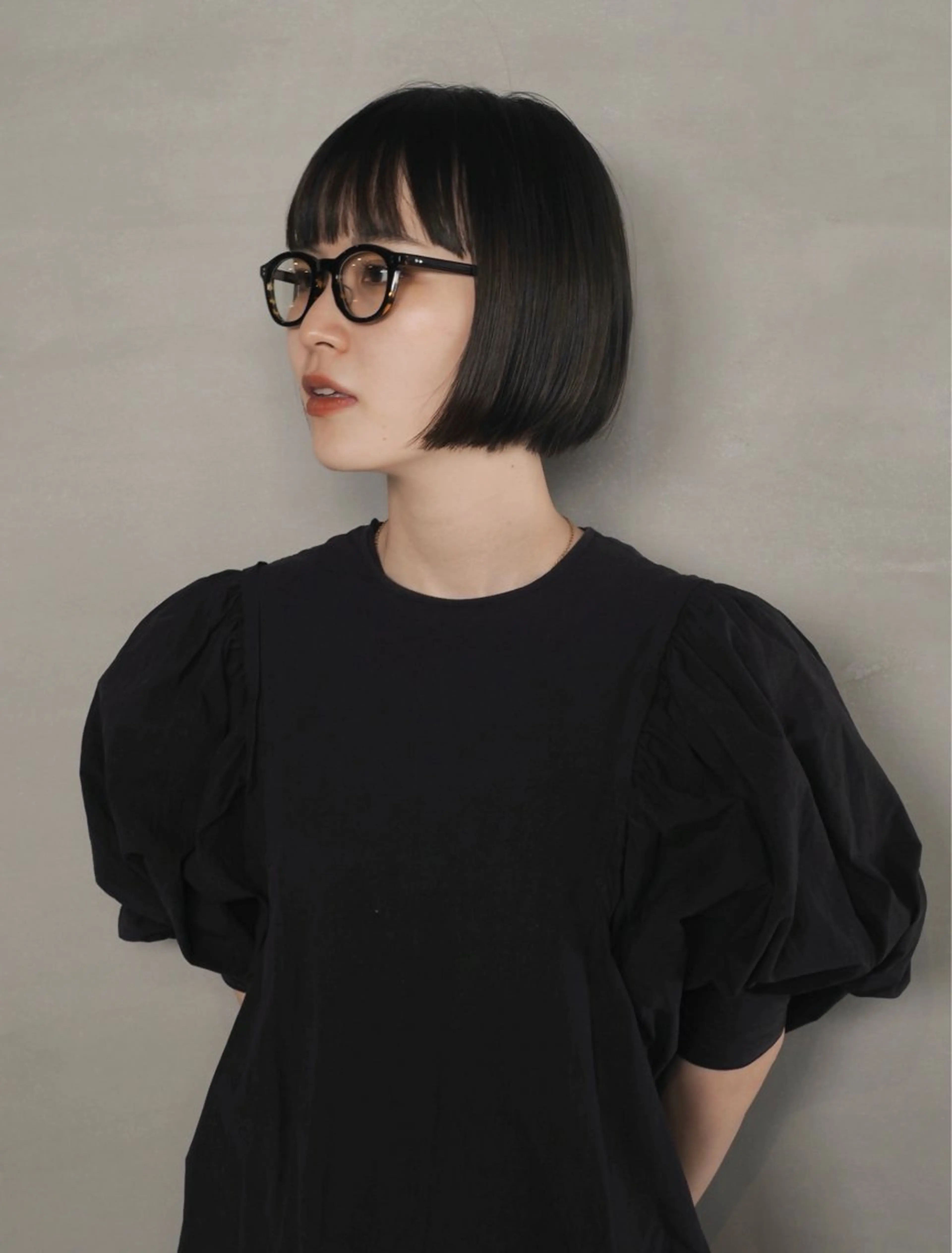 ミディアム カット トリートメント 小野 龍樹のヘアスタイル
