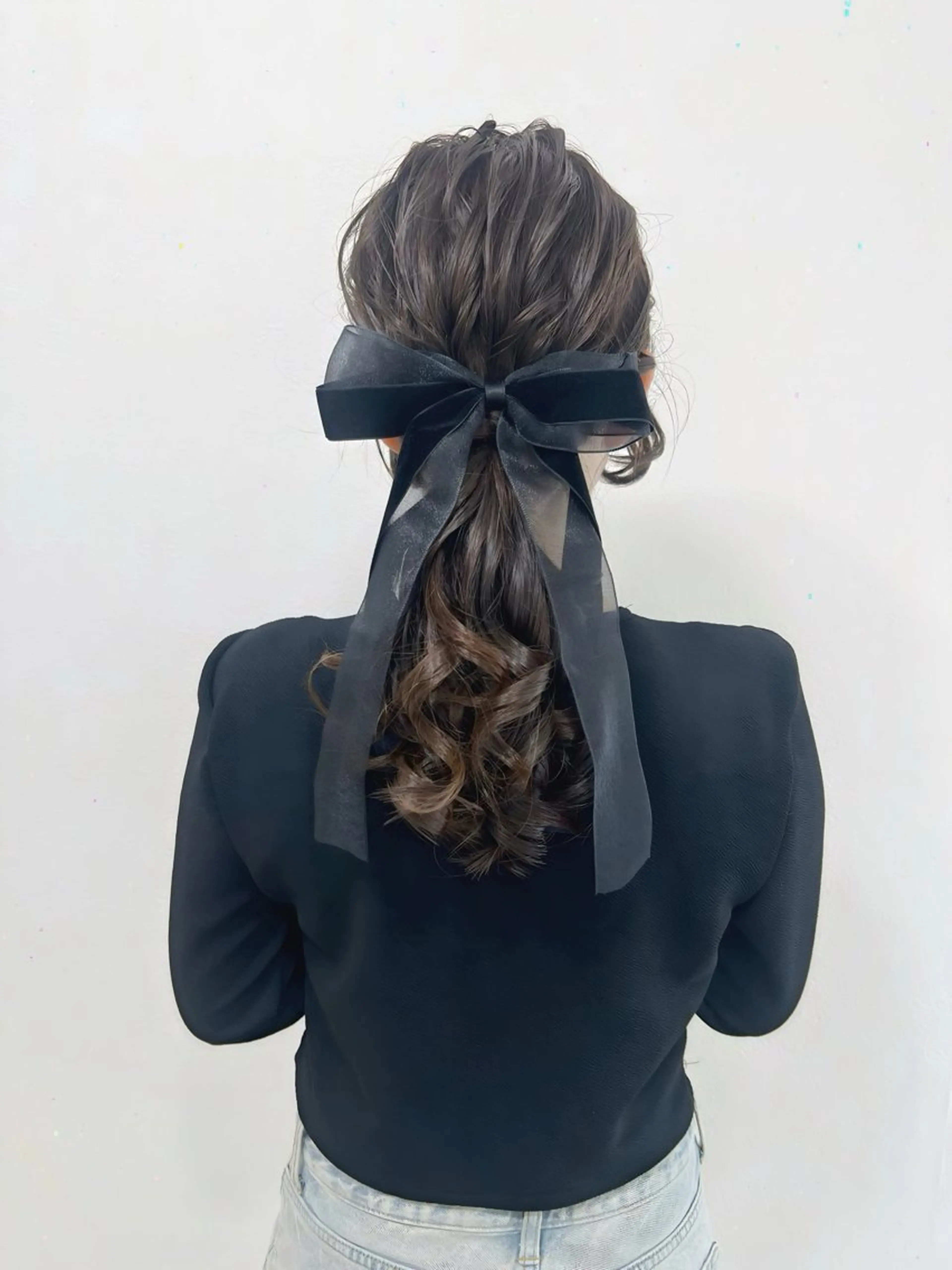 ロング ヘアセット ヘアメイク🎀 佐野 妃都美のヘアスタイル