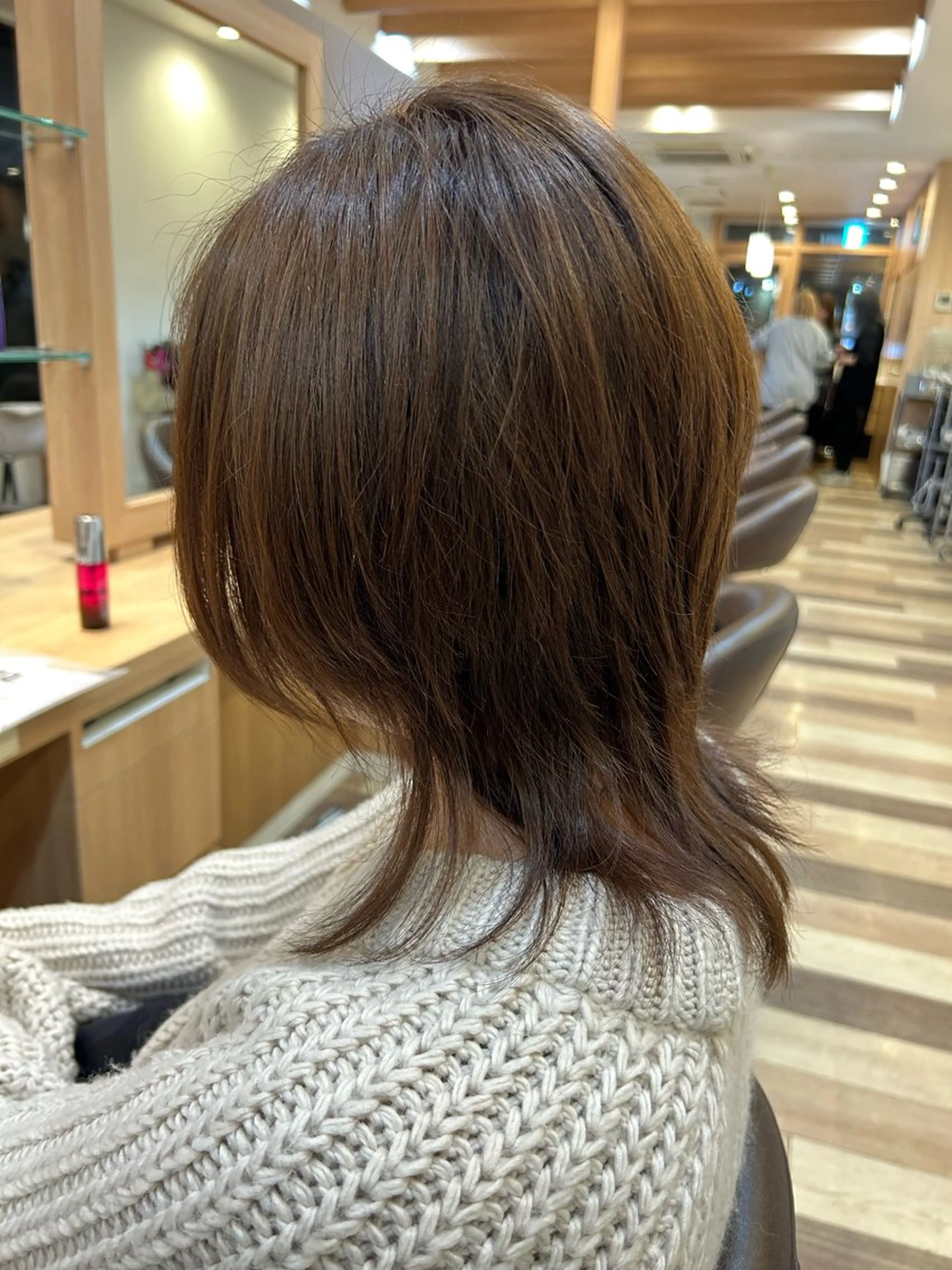 カラー ベージュカラー ブラウンカラー トリートメント ヘッドスパ 後藤 莉子のヘアスタイル