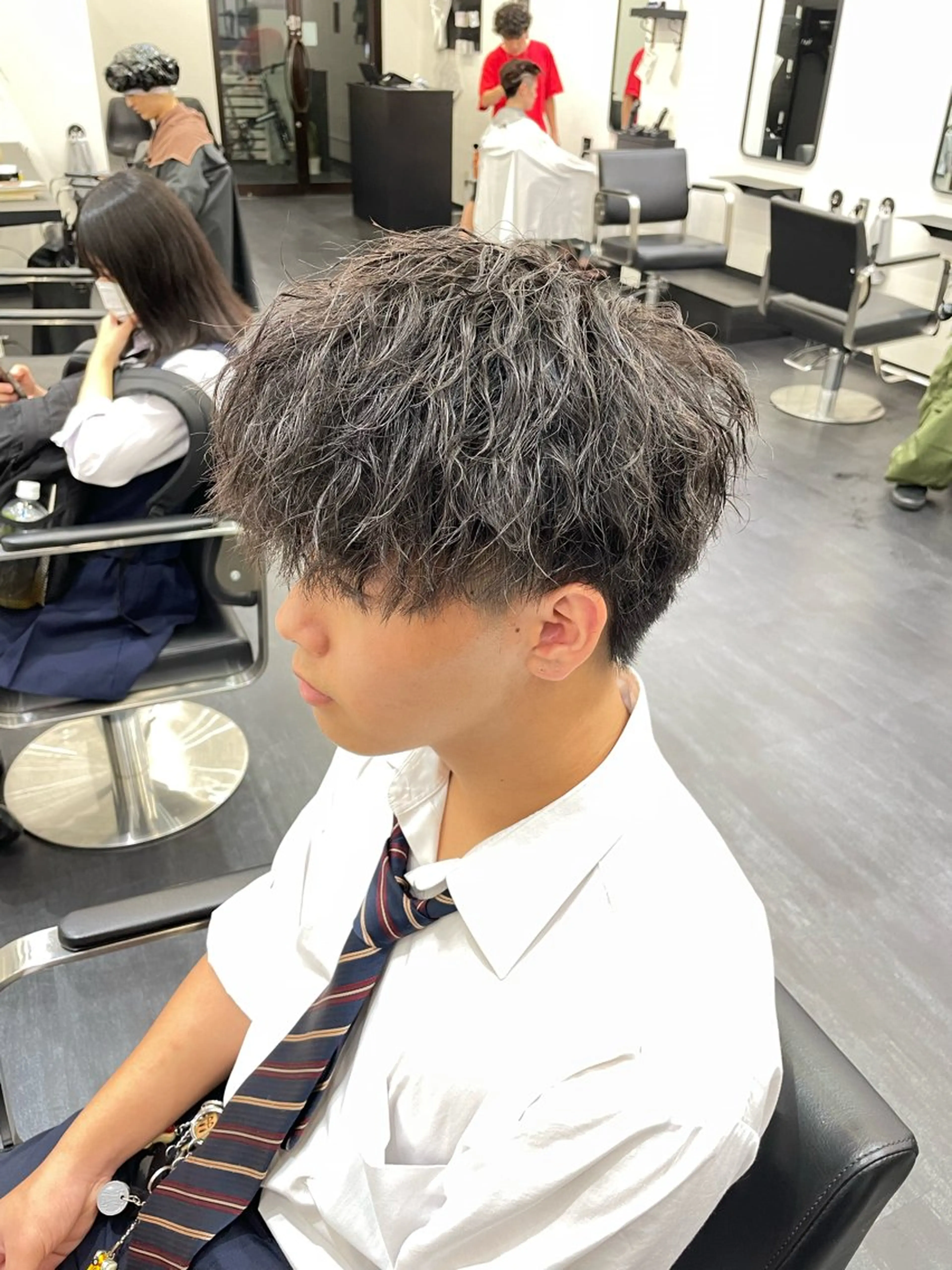 パーマ メンズ カット パーマ ✨ツイスパ特化✨鈴木 遼太のヘアスタイル