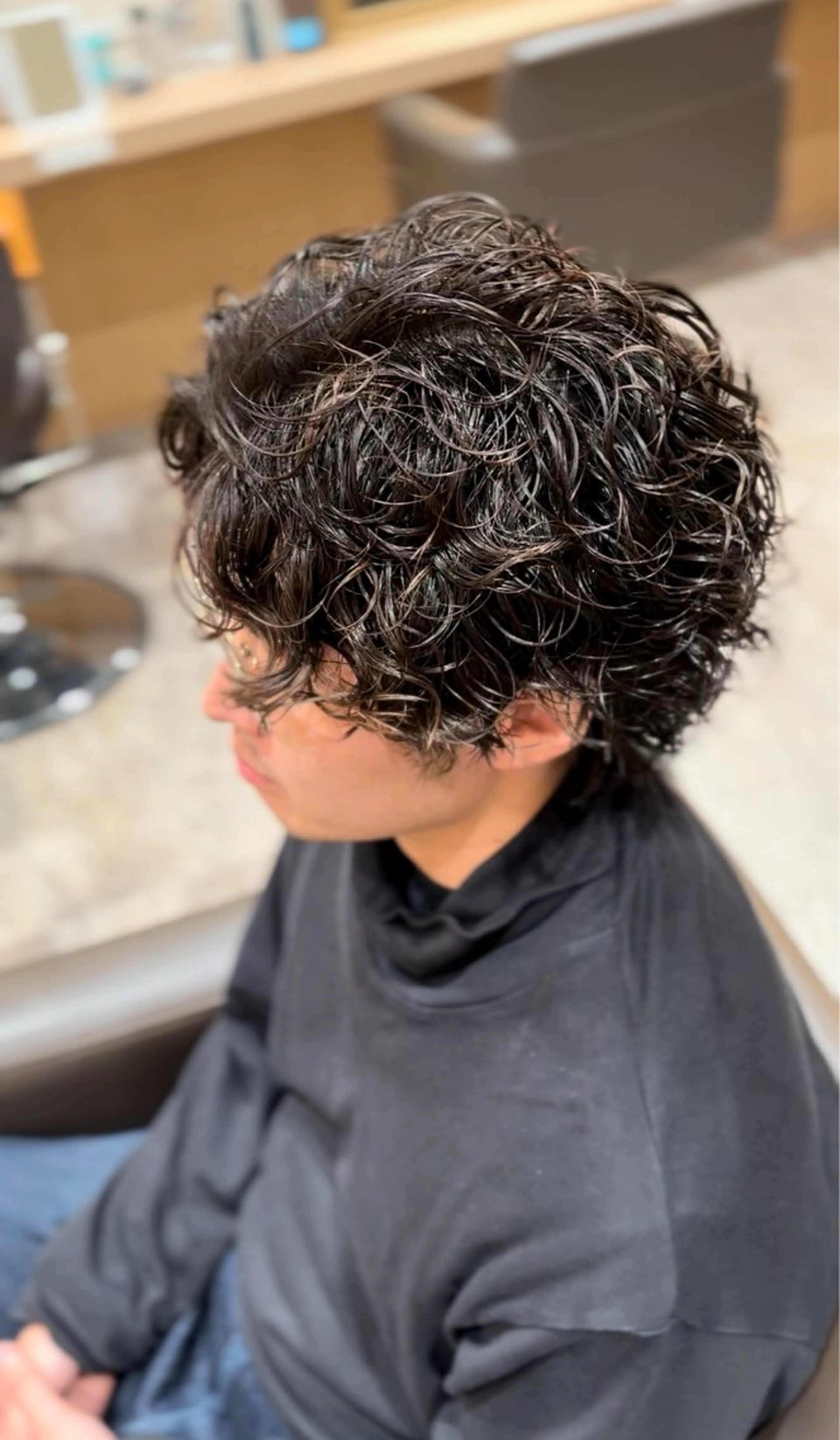 パーマ メンズ カット パーマ 💈メンズパーマ特化 金子温貴💈のヘアスタイル