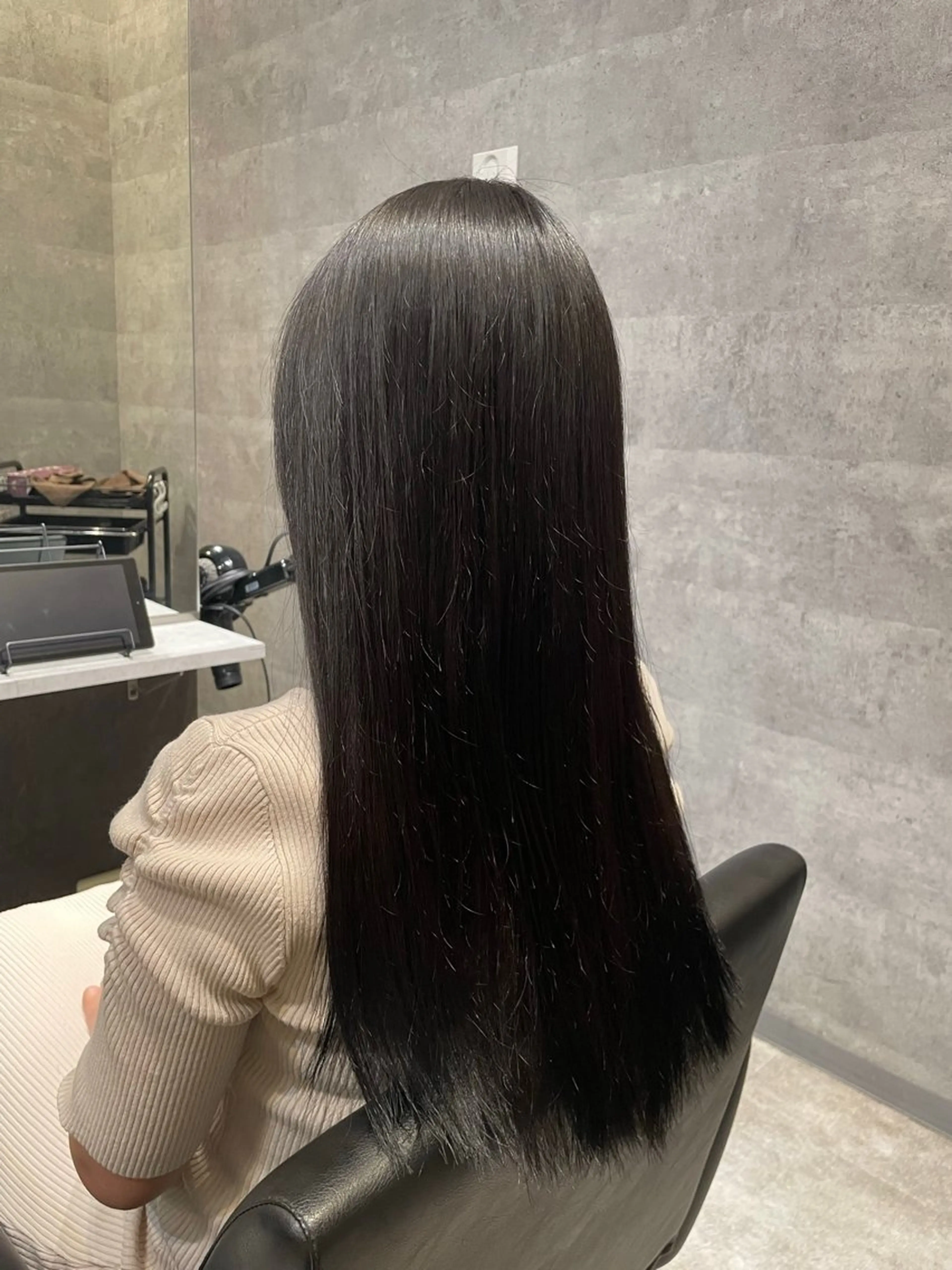ロング カラー カット ヘアカラー saho .のヘアスタイル
