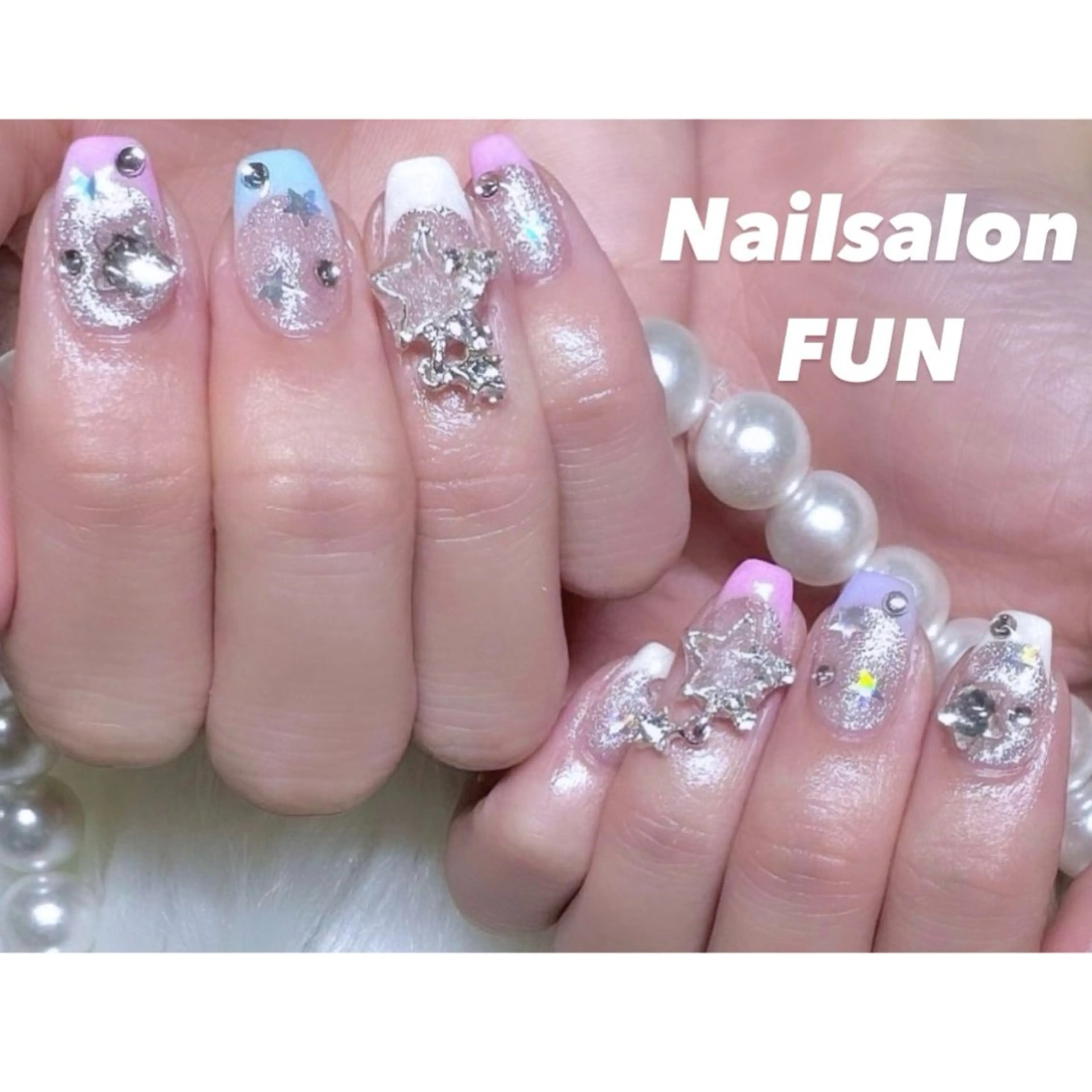 ネイル アートネイル ハンドネイル Nailsalon FUN🌈のネイルデザイン