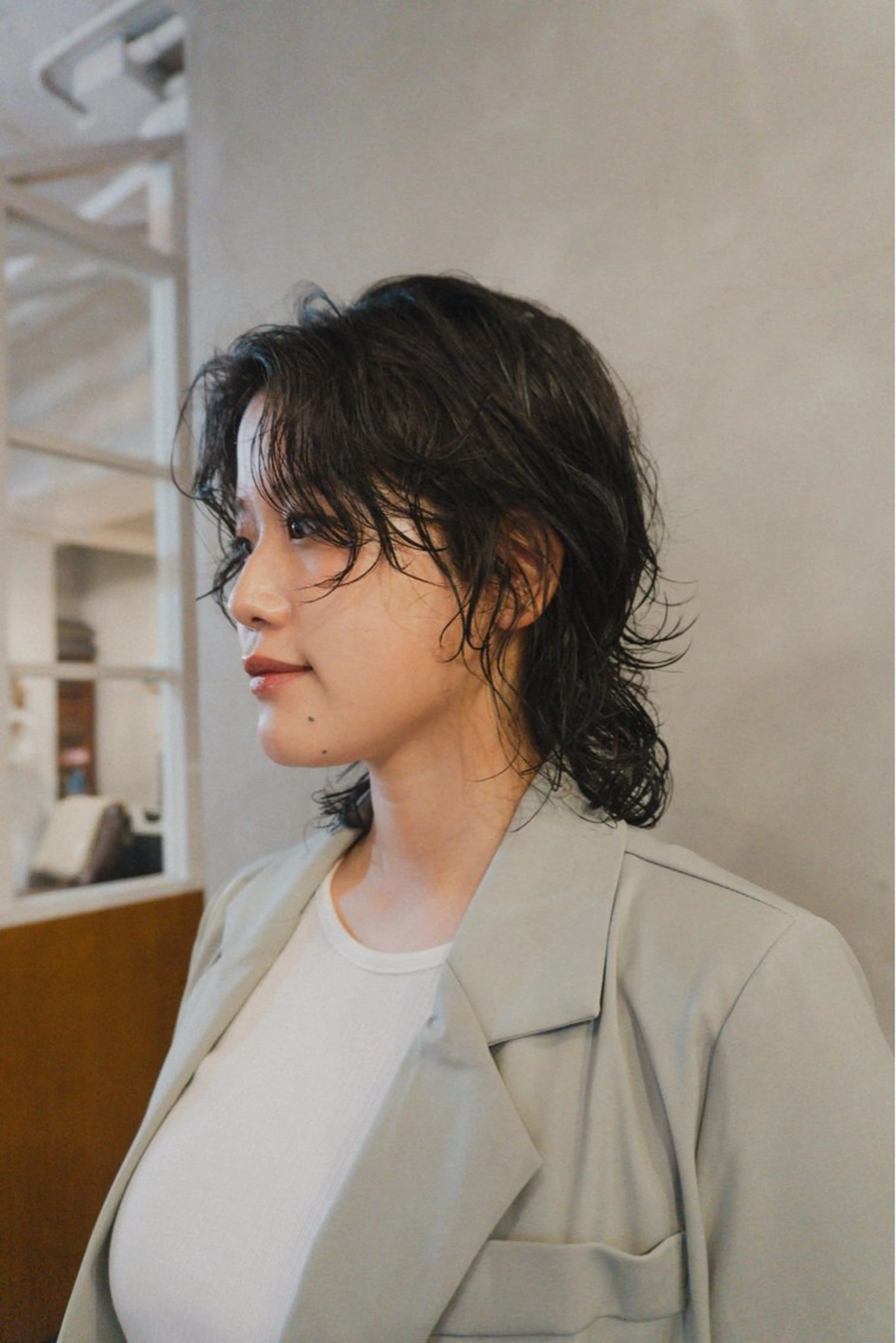 ミディアム ミディアムパーマ 🌿ボブ パーマ高橋啓太🌿のヘアスタイル