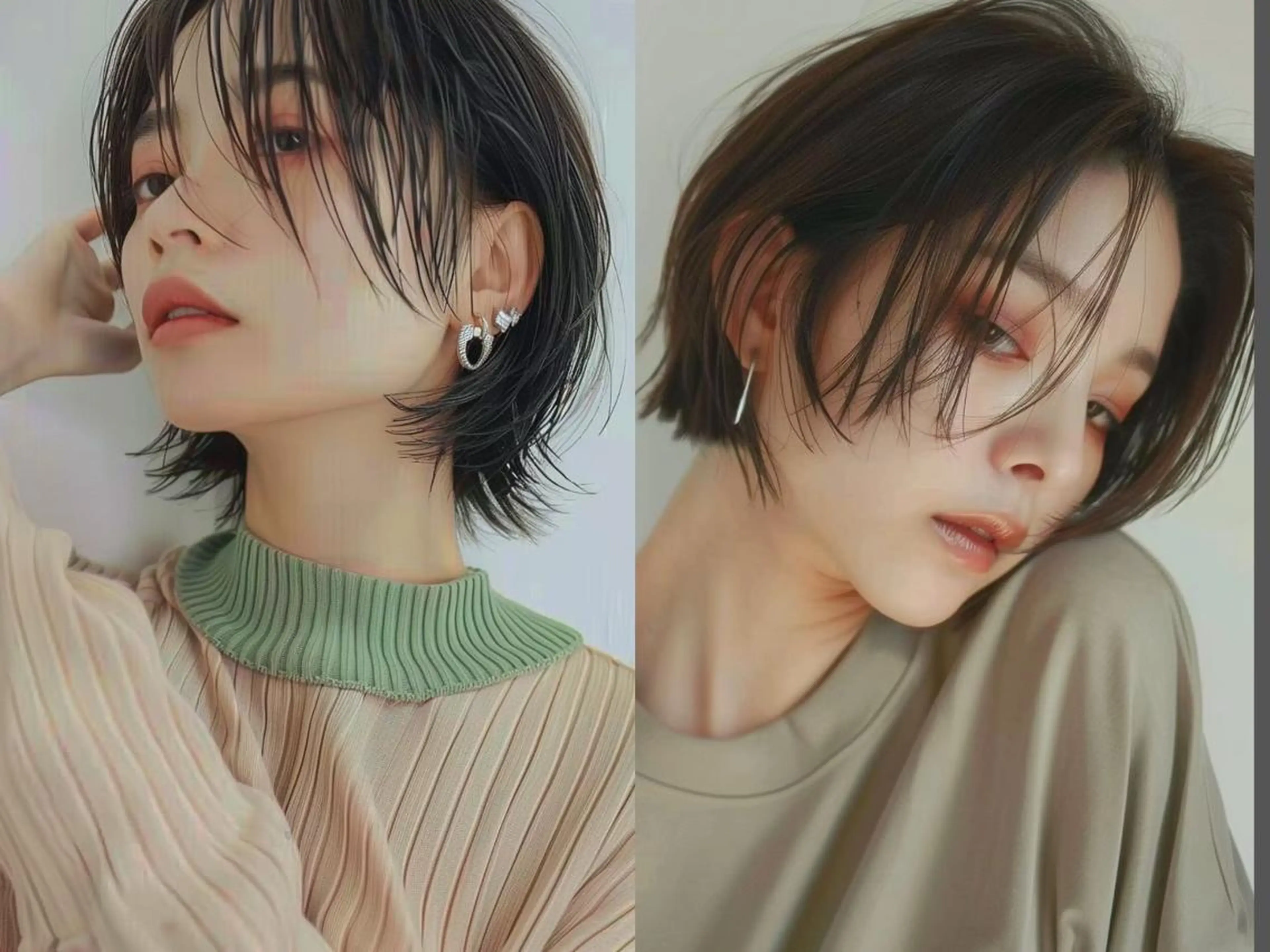 【🕊️扱いやすい髪型へ🕊️】カット➕1stepトリートメントの写真