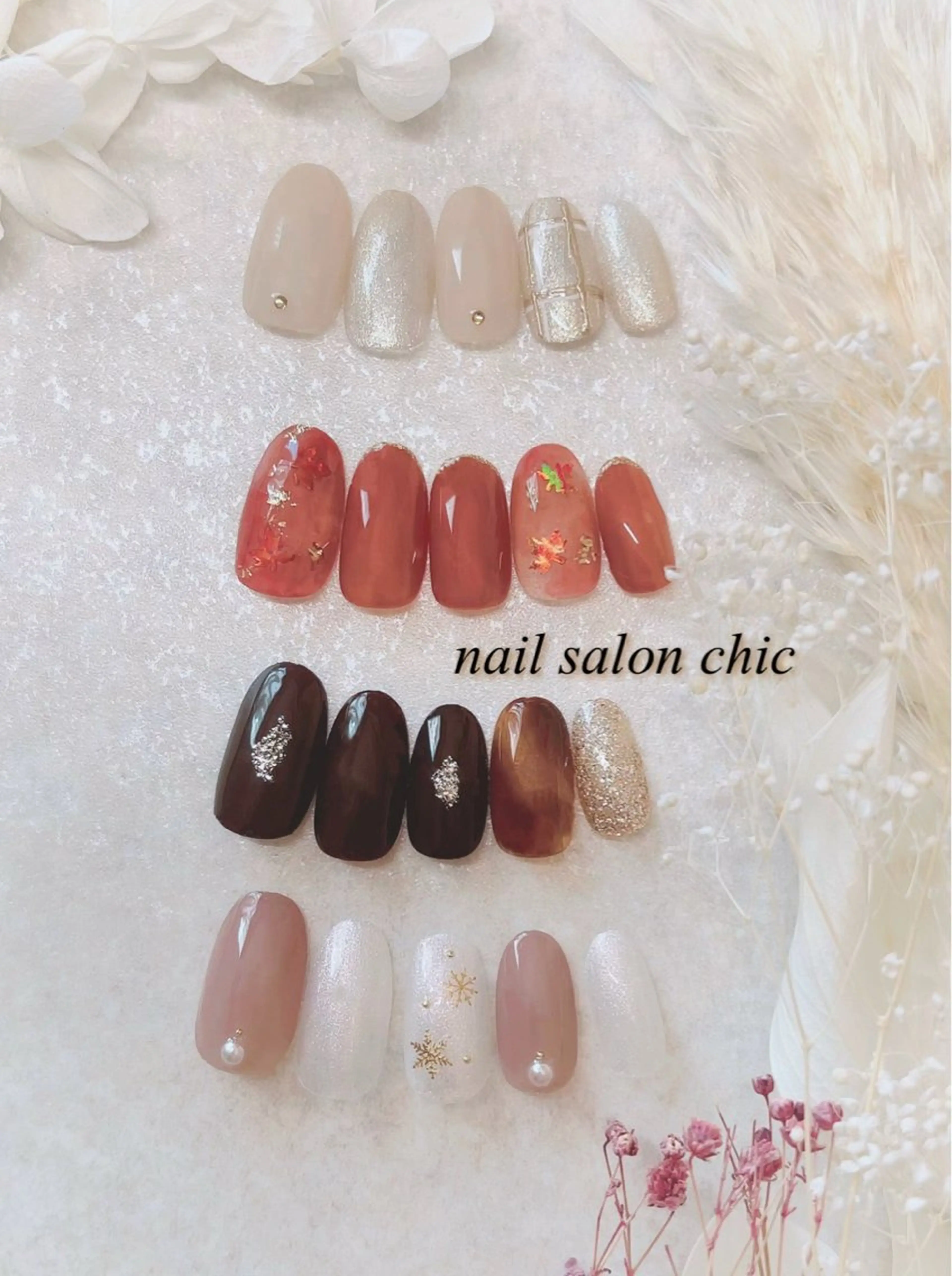ネイル ハンドネイル nail salon chicのネイルデザイン