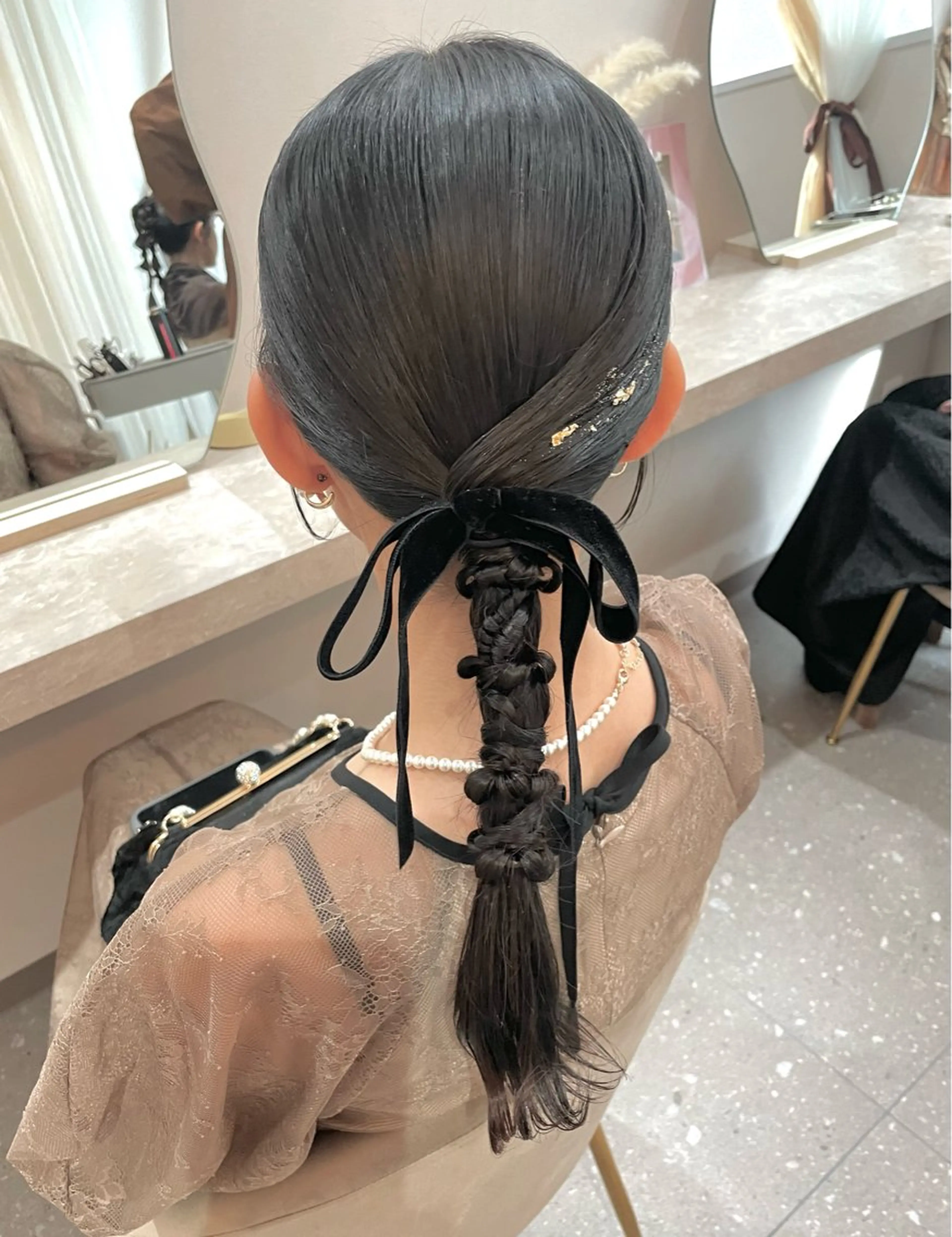 ロング ヘアアレンジ ヘアセット Mila chihiroのヘアスタイル