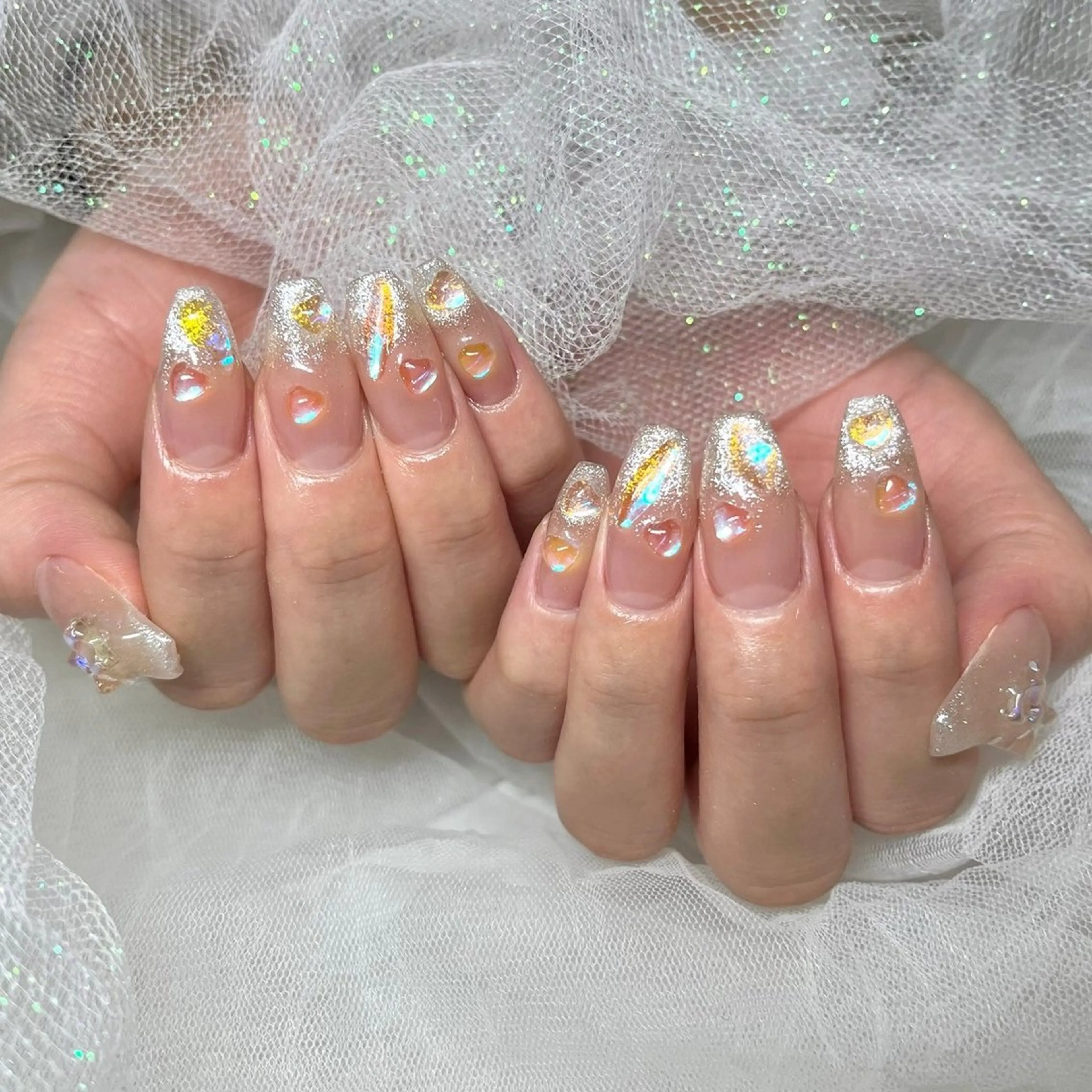 ネイル ハンドネイル Cleo伏見店🌿 Momokaのネイルデザイン