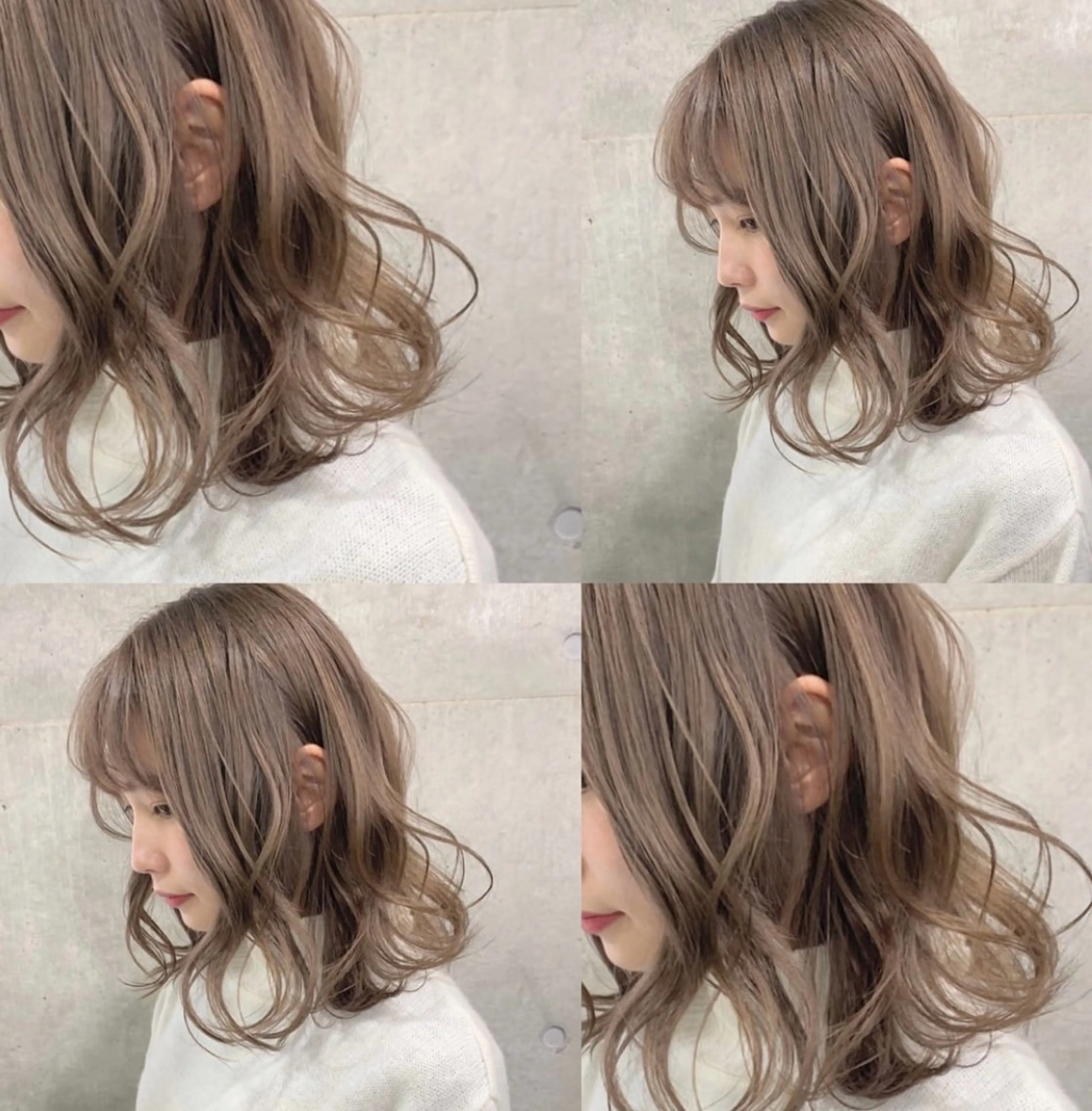 ミディアム カラー パーマ ヘアアレンジ メンズ ヘアカラー ❤️可愛いハイトーン を造る❤️AKIRAのヘアスタイル
