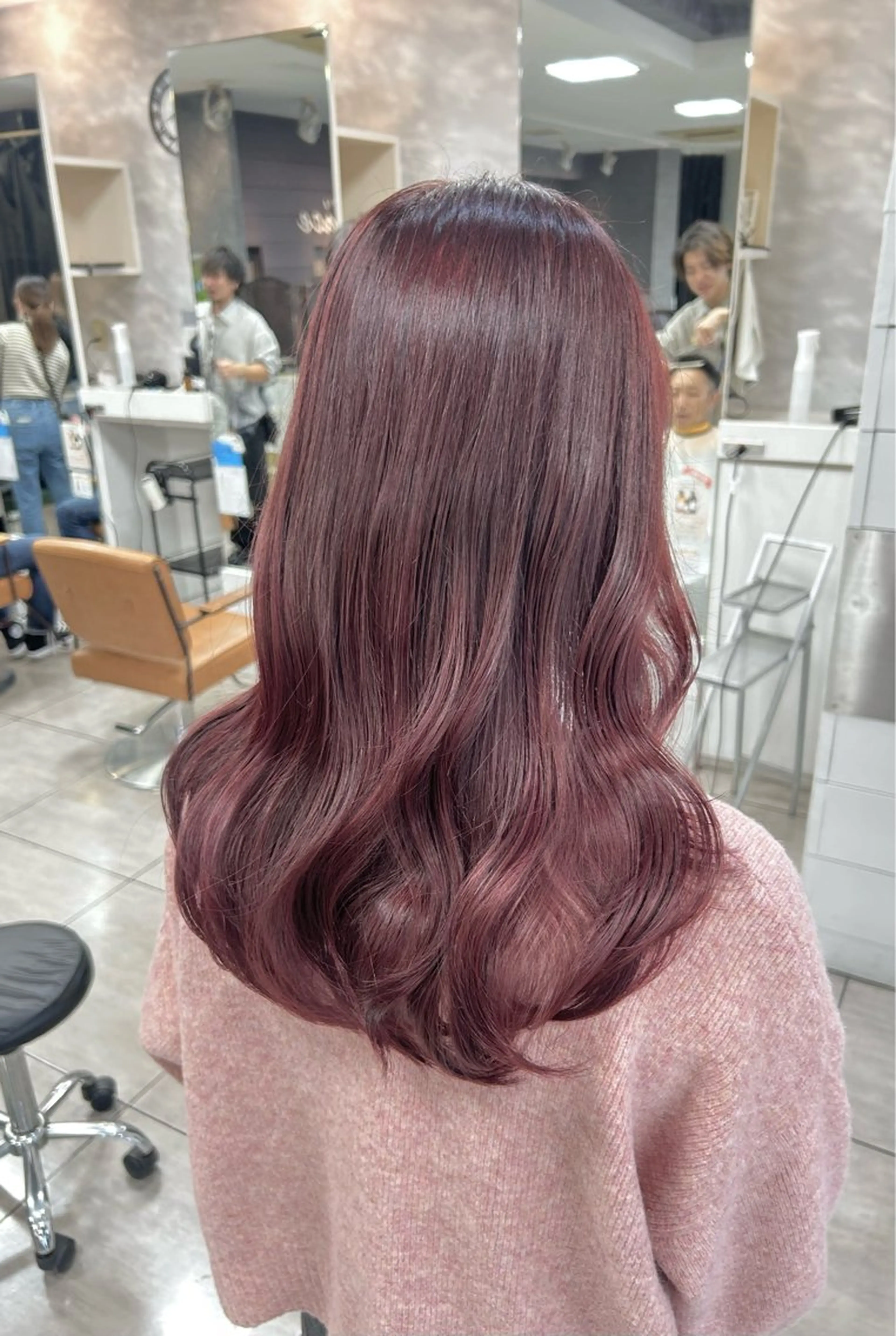 ミディアム カット ヘアカラー 🫧艶髪カラー🫧 森本くるみのヘアスタイル