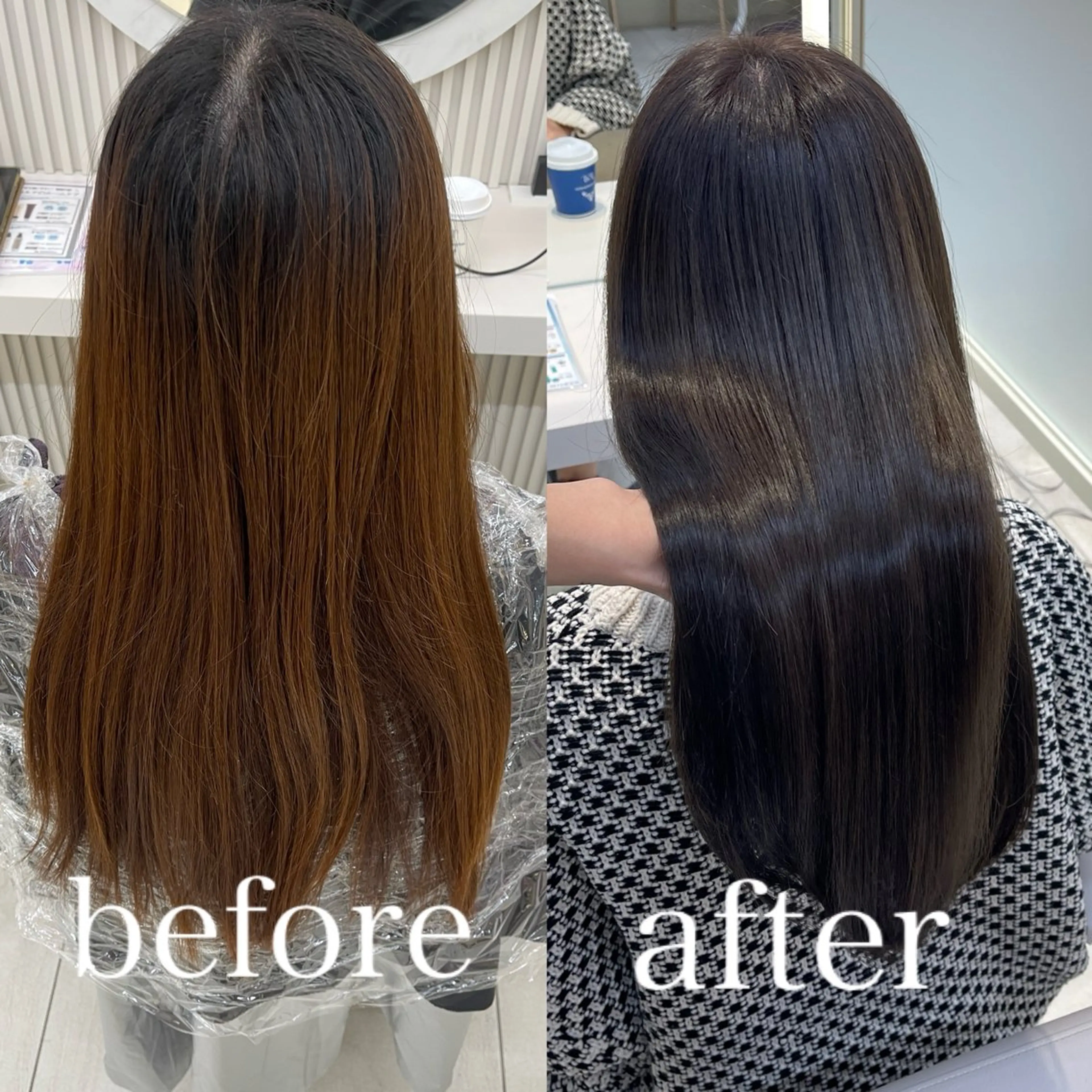 ロング カラー Hina🩵ツヤ髪 透明感カラー🩵のヘアスタイル
