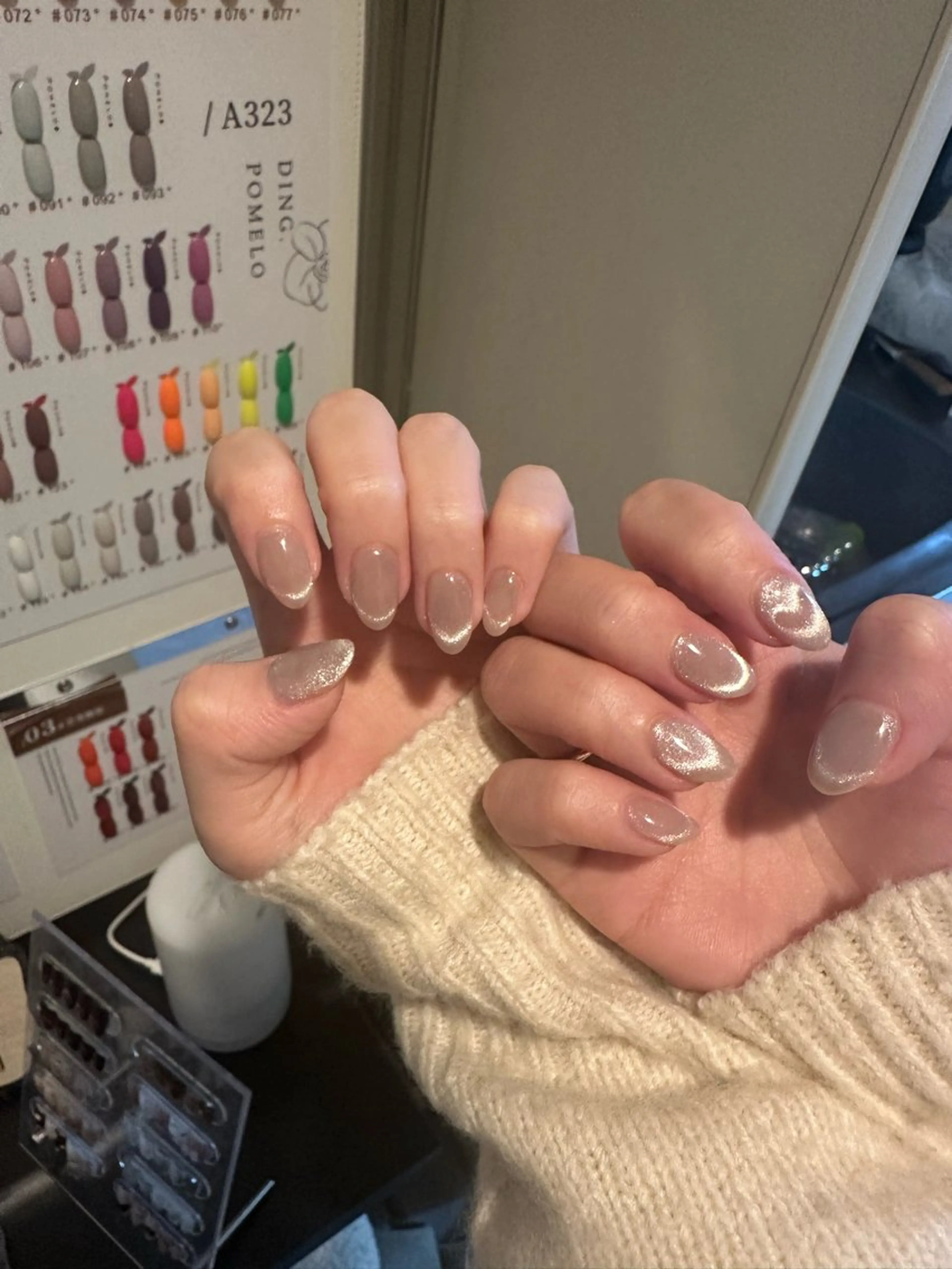 ネイル 韓国ネイル ハンドネイル EMI ANA.CHUOのネイルデザイン