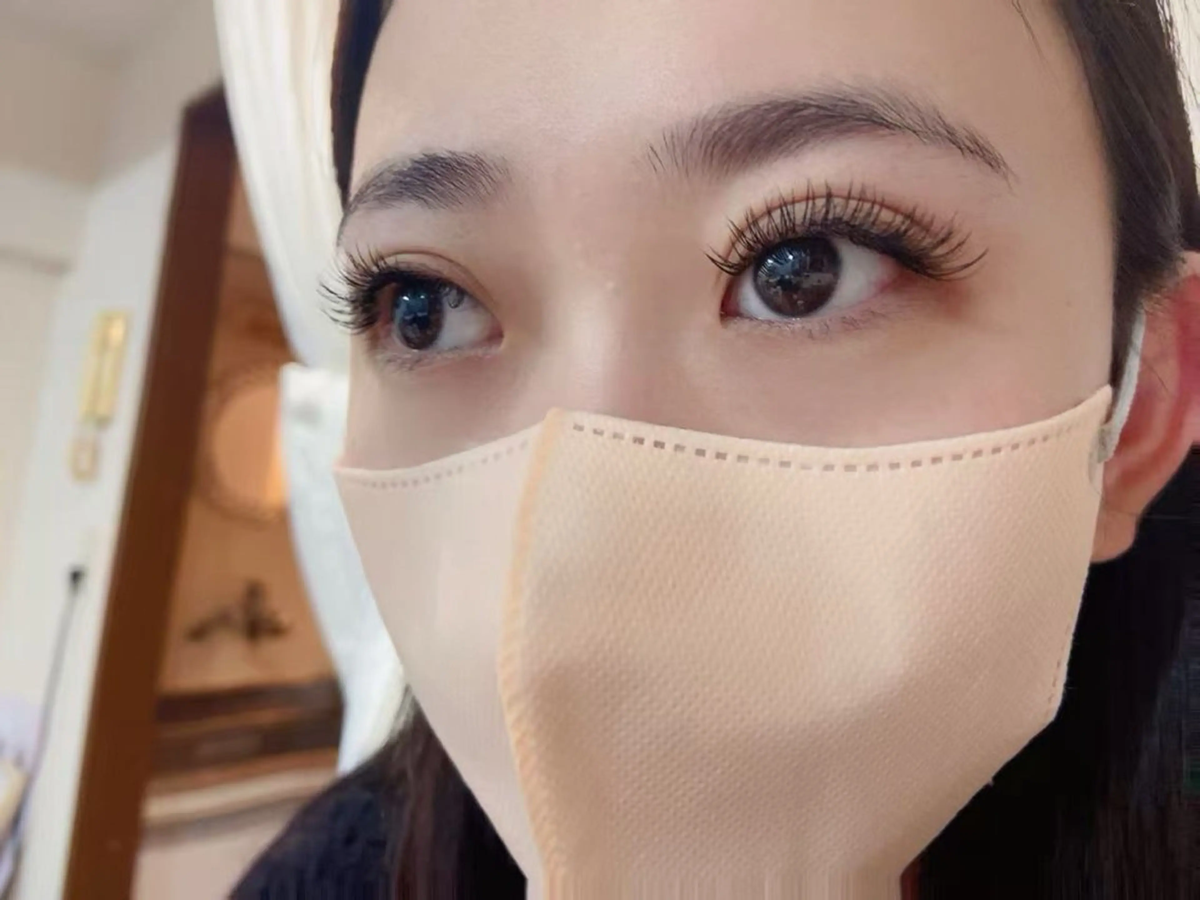 【LED付き】140本フラットラッシュ⭐︎コーティング仕上げの写真