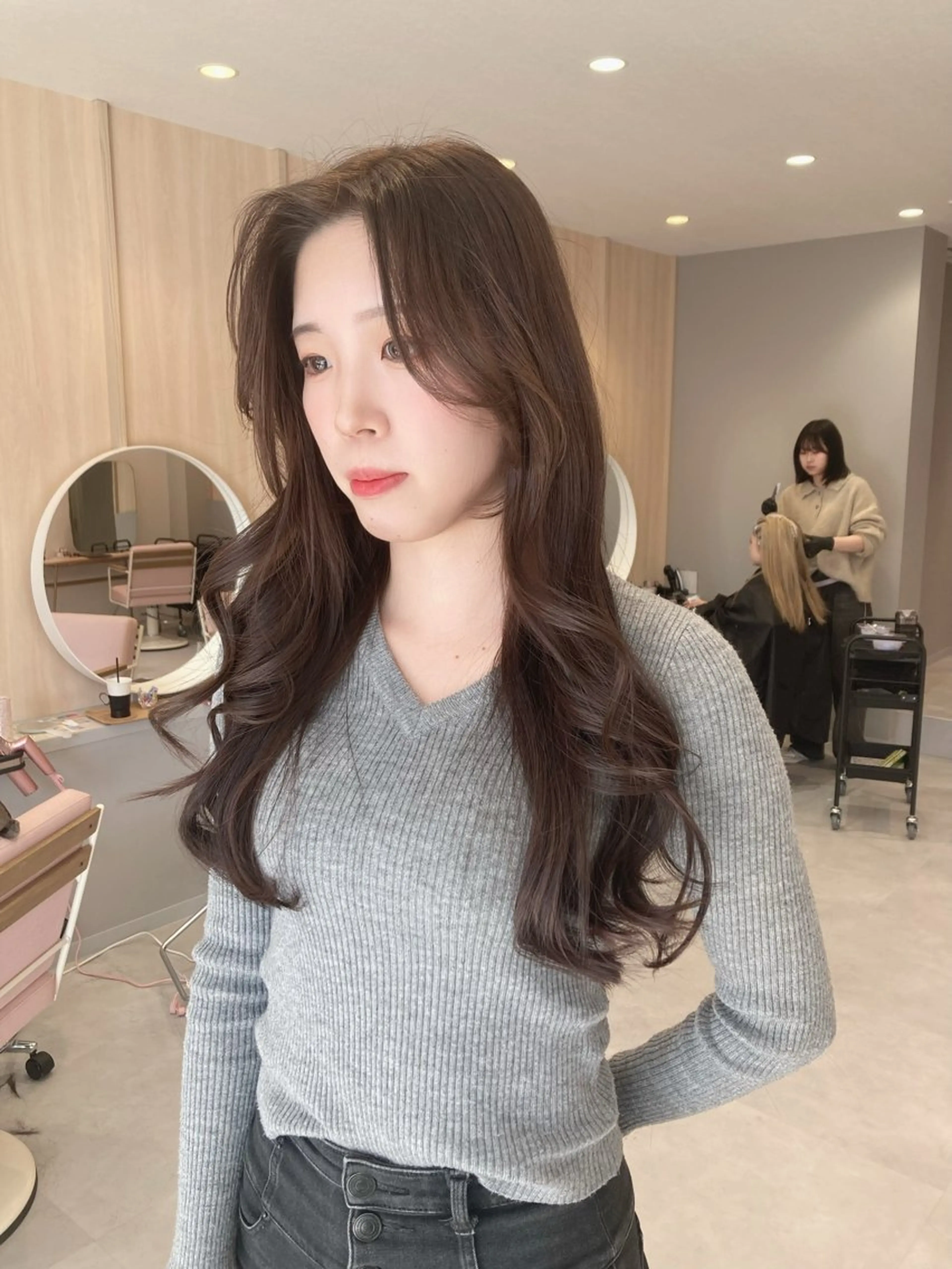 ロング カラー カット ヘアカラー トリートメント ヘアセット ✂️似合わせの魔術師 石田一樹✂️のヘアスタイル