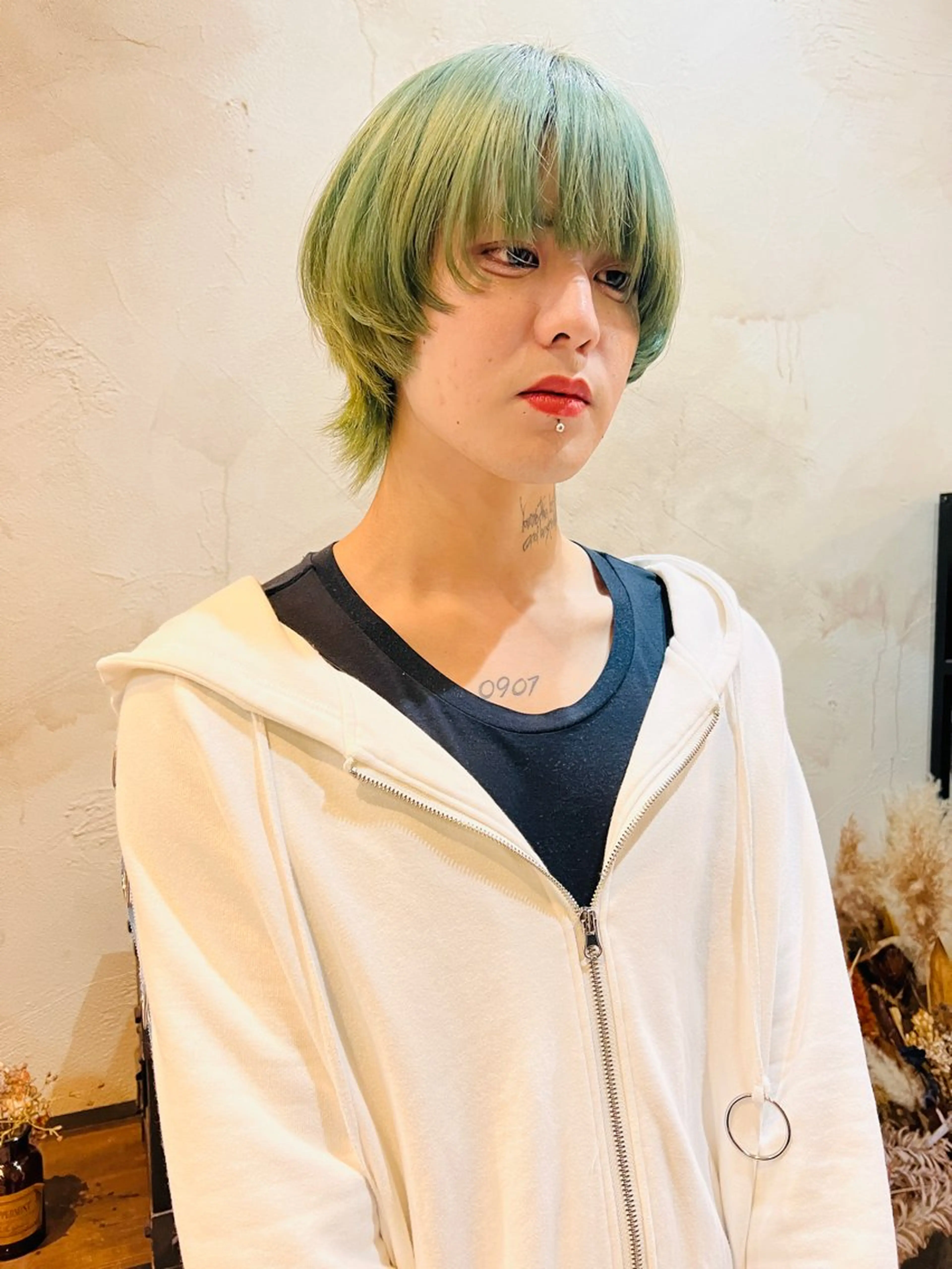 ミディアム カラー powderhair_luminity所属・矢澤涼夏 モデル募集中のヘアスタイル