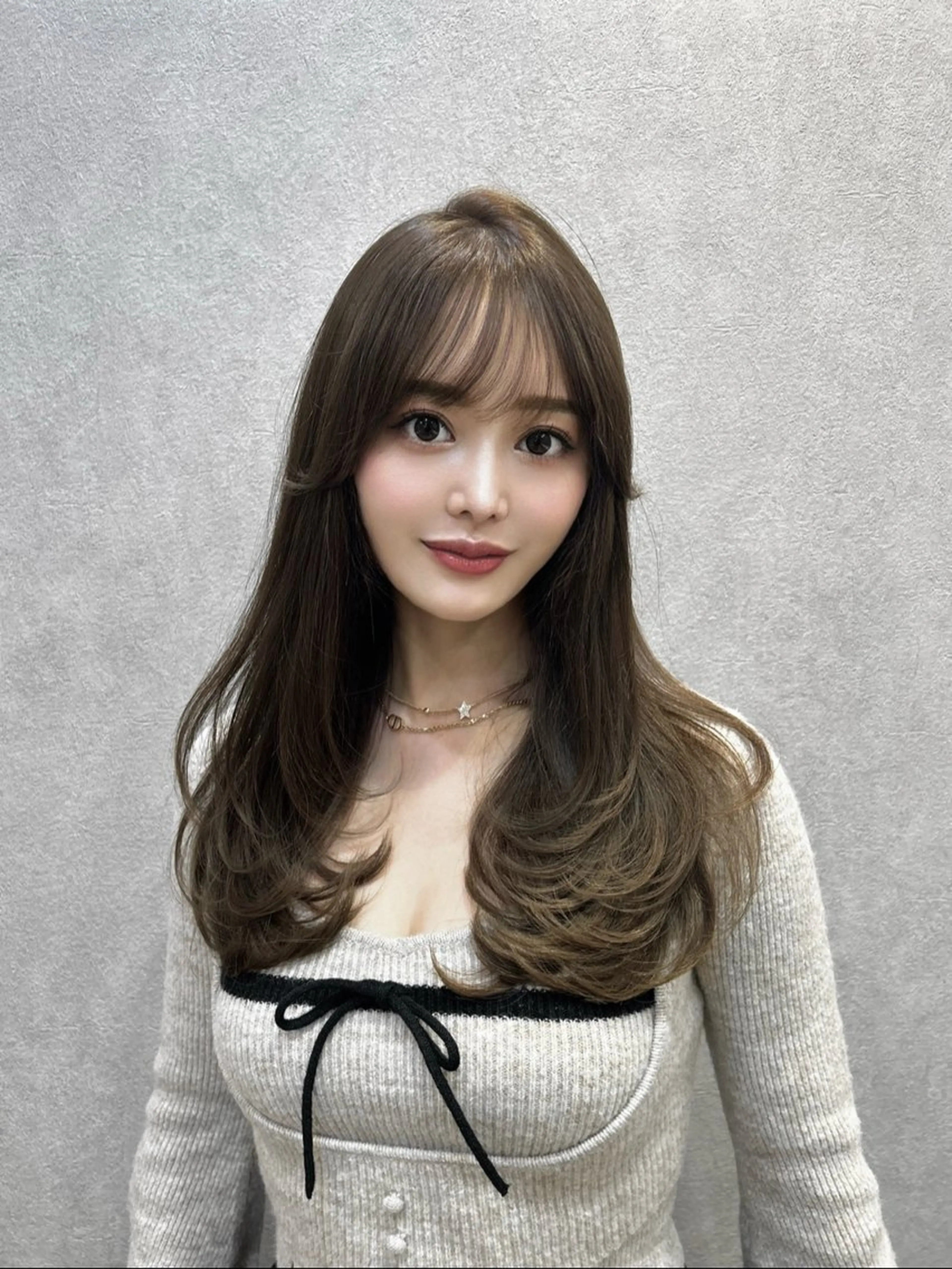 ロング 🩷韓国ヘア/ヨシン モリ🩷Maikaのヘアスタイル
