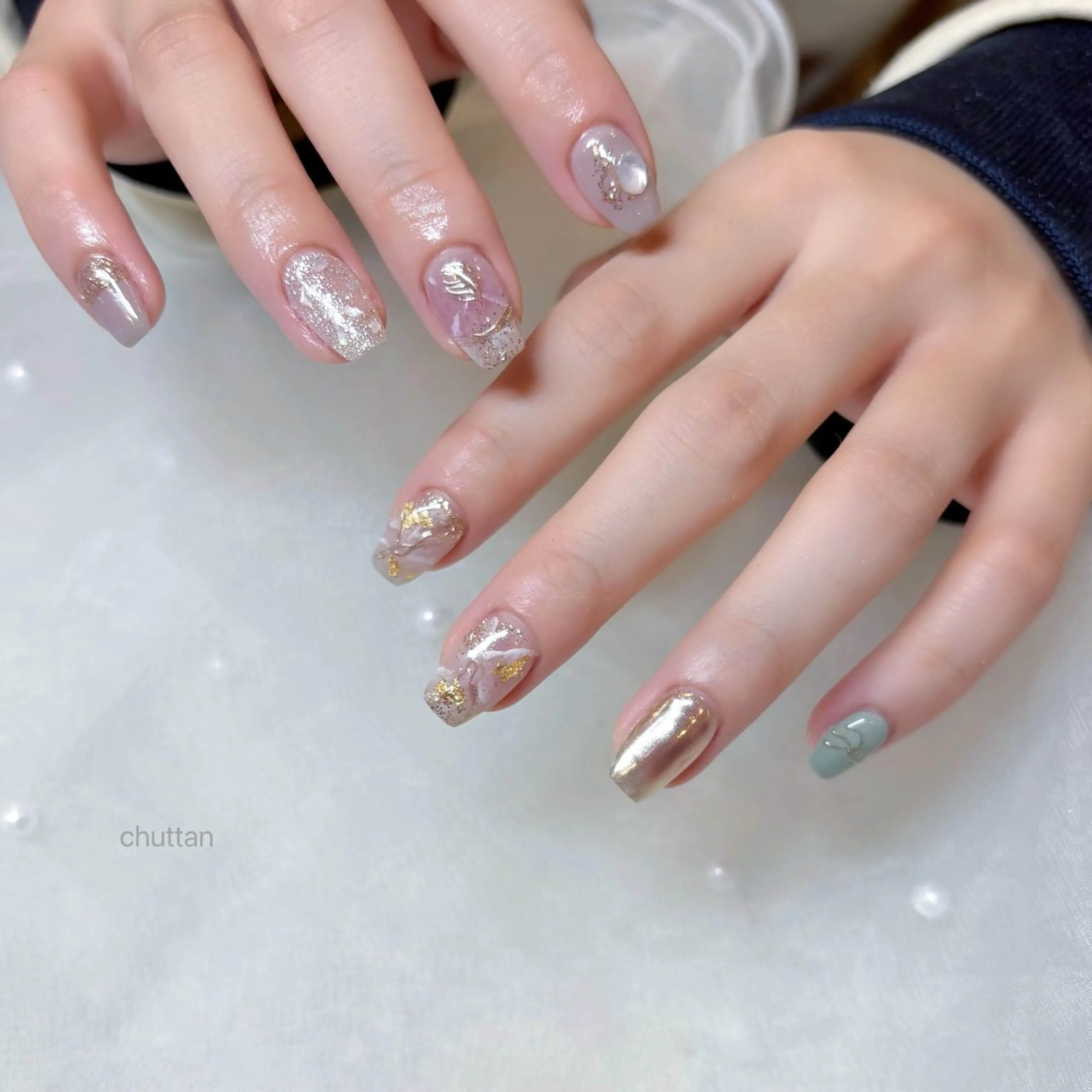 ネイル TRU NAIL&EYE 千葉店所属・高木 つかさのネイルデザイン