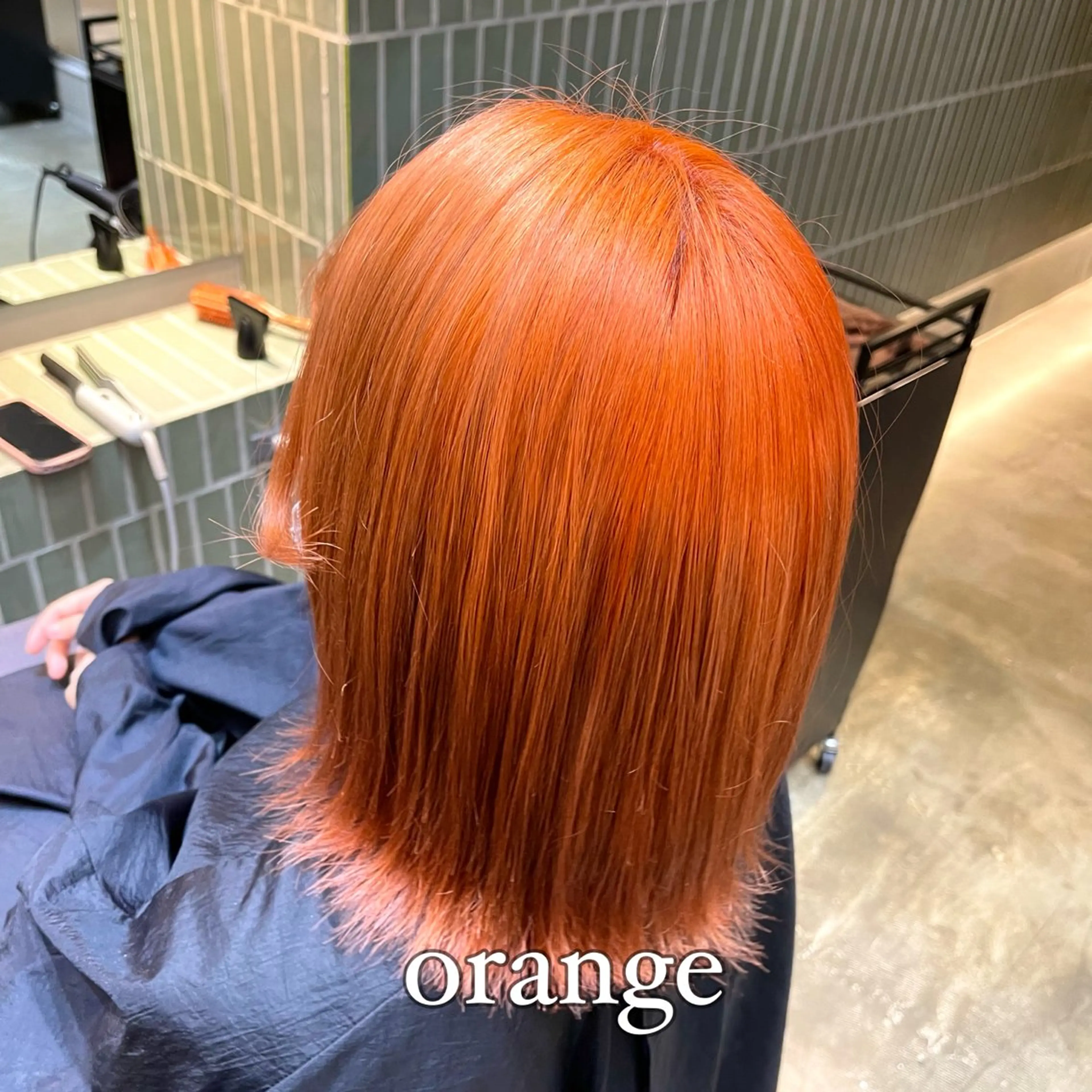 ミディアム カラー カット ヘアカラー トリートメント ✨縮毛矯正　韓国ヘア レイヤー✨大濱快斗のヘアスタイル