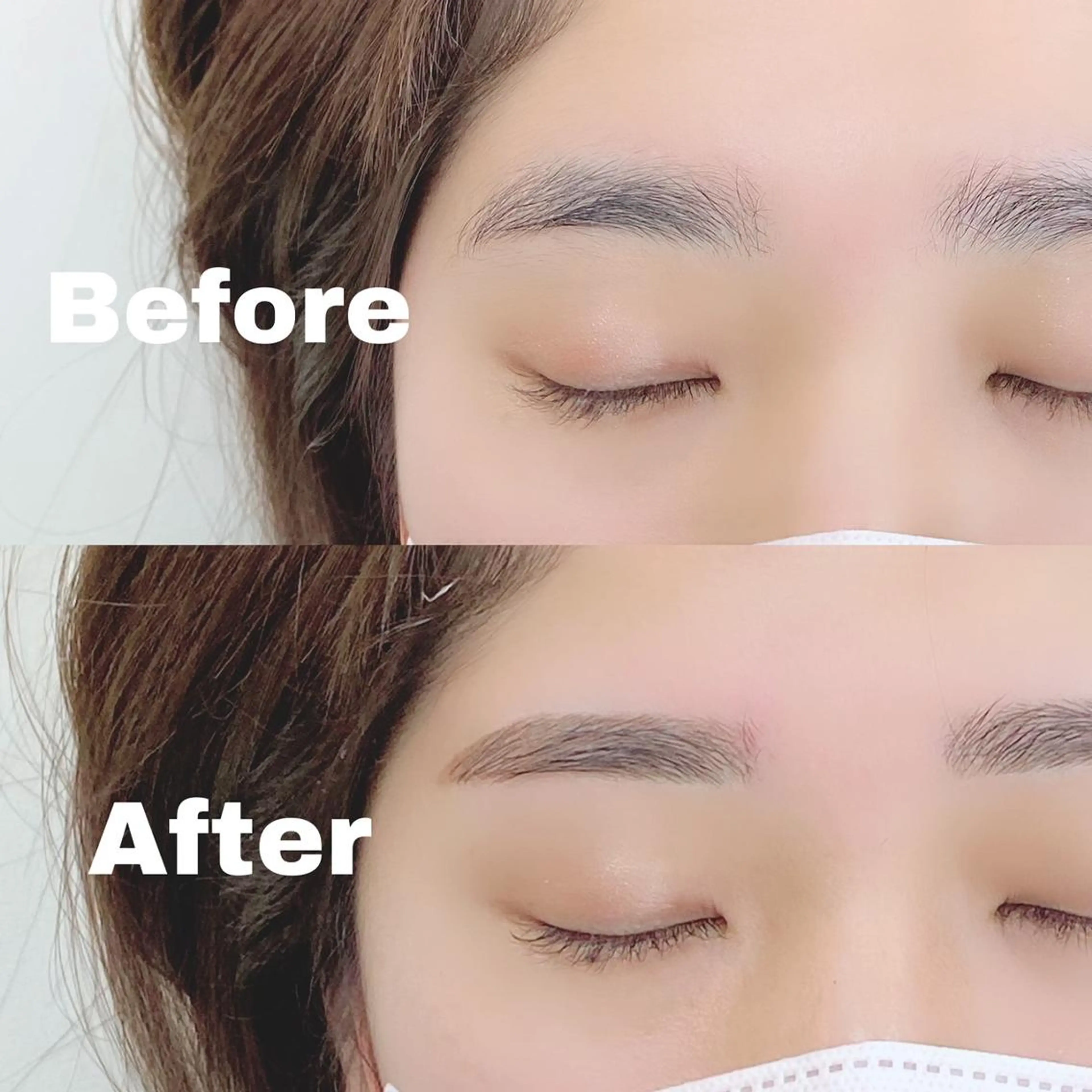 アイブロウ 眉毛ワックス脱毛 THE BALM🎀 福川のマツエク・マツパデザイン