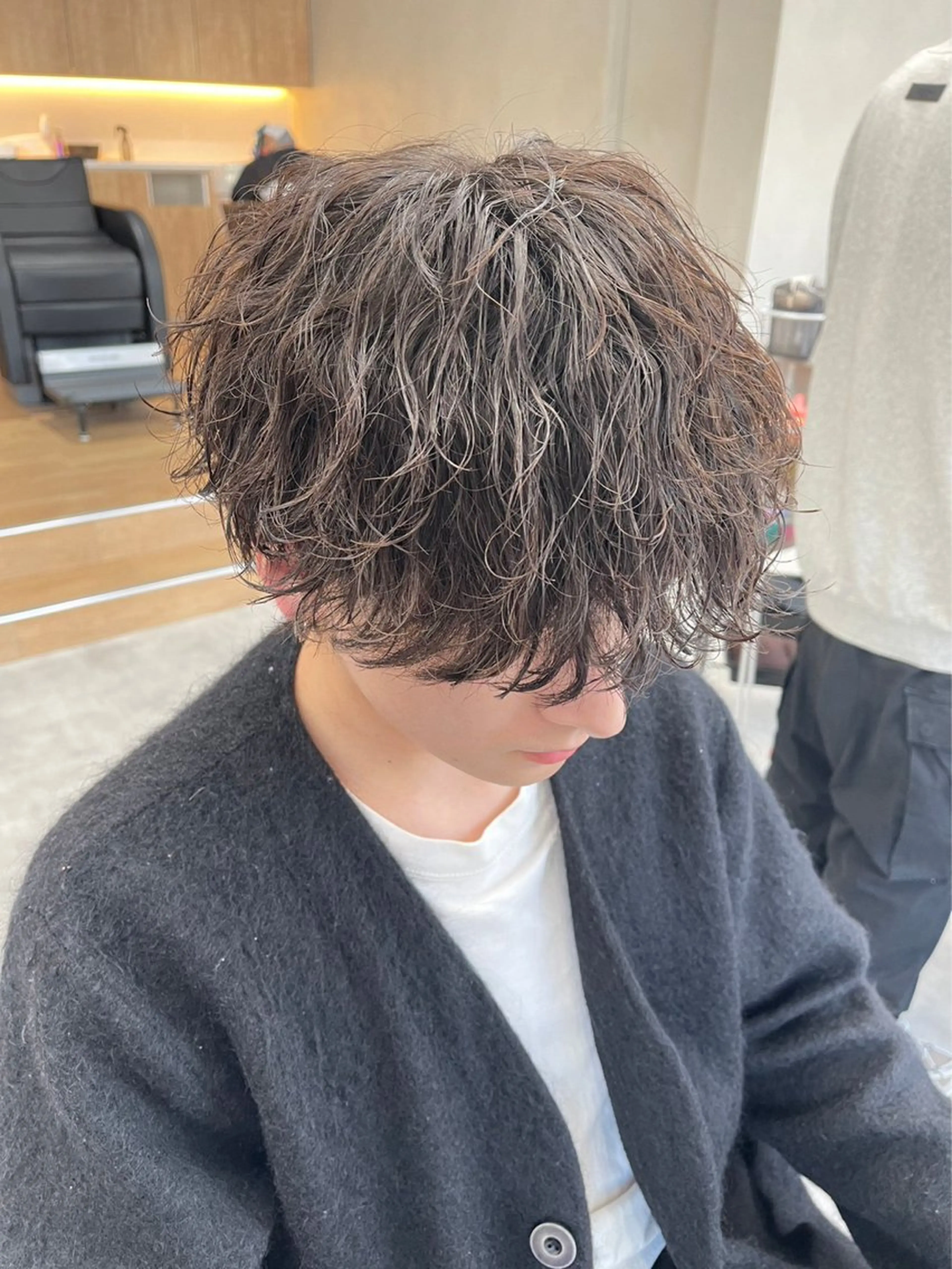 パーマ メンズ メンズパーマ/新潟/ 万代/高橋悠叶のヘアスタイル