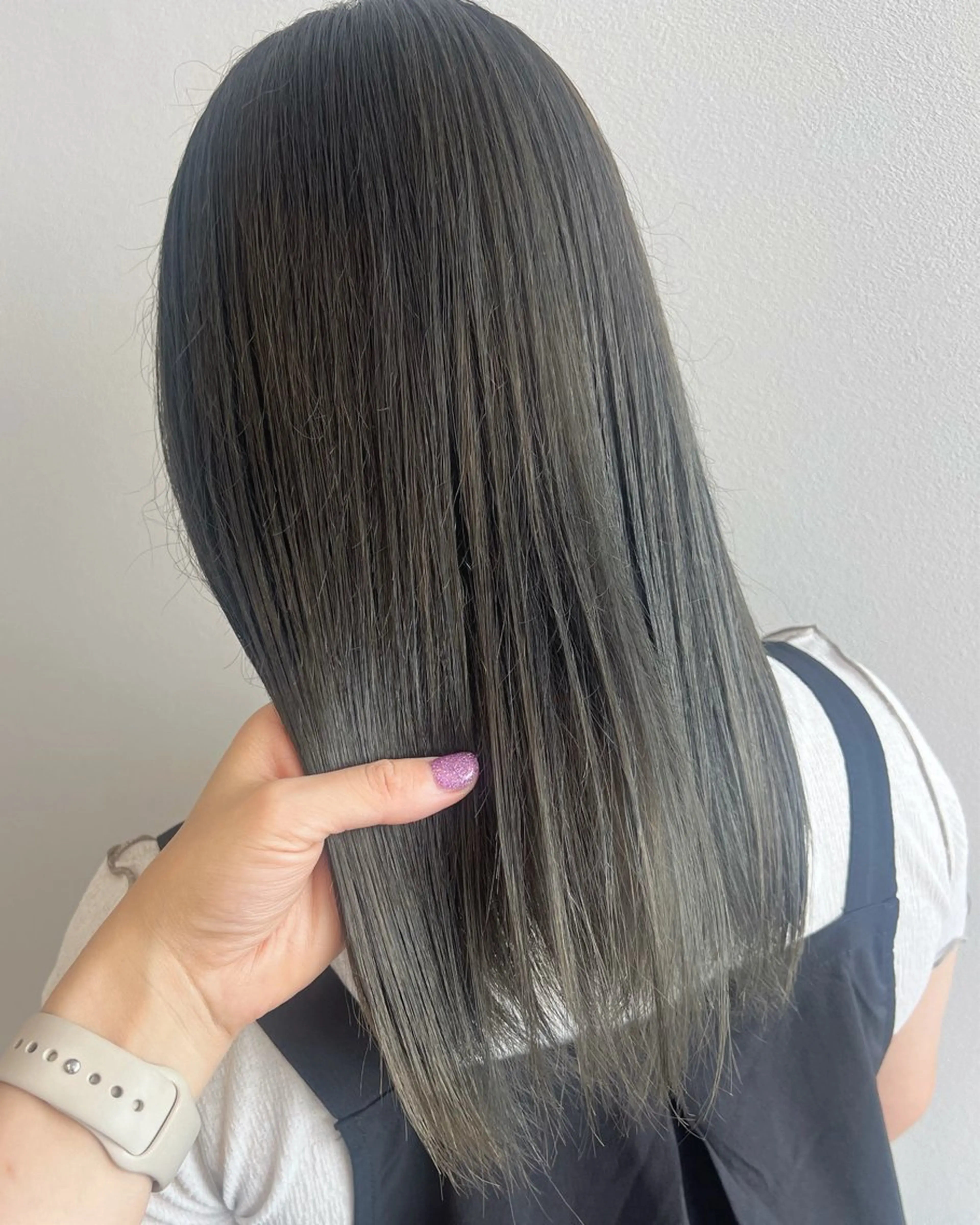ミディアム カラー パーマ ヘアアレンジ メンズ カット ヘアカラー トリートメント Huu☁️ 池野里衣のヘアスタイル