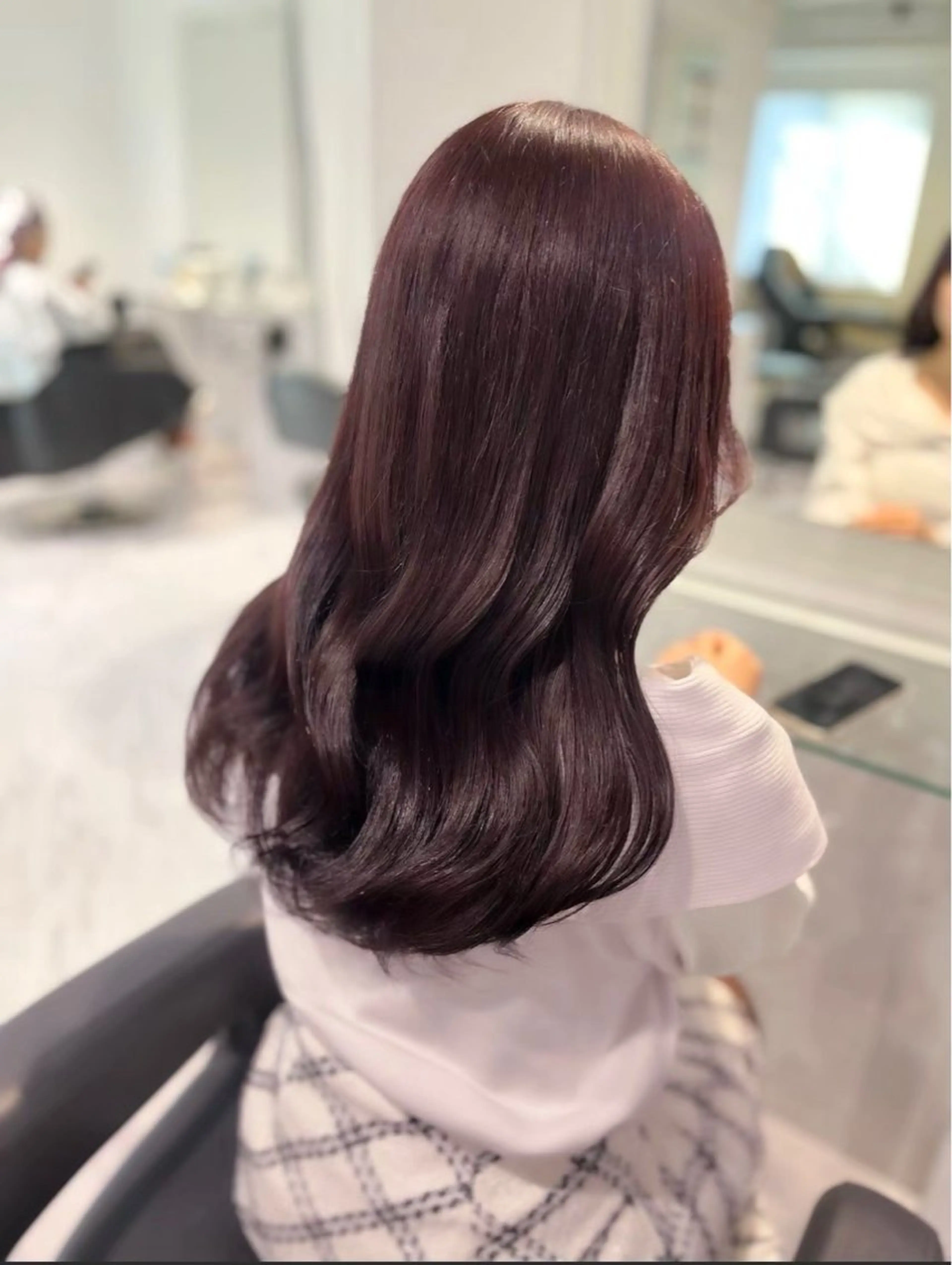 ロング 髪質改善 トリートメント ヘアカラー お洒落暖色 🍒AOI🍒のヘアスタイル