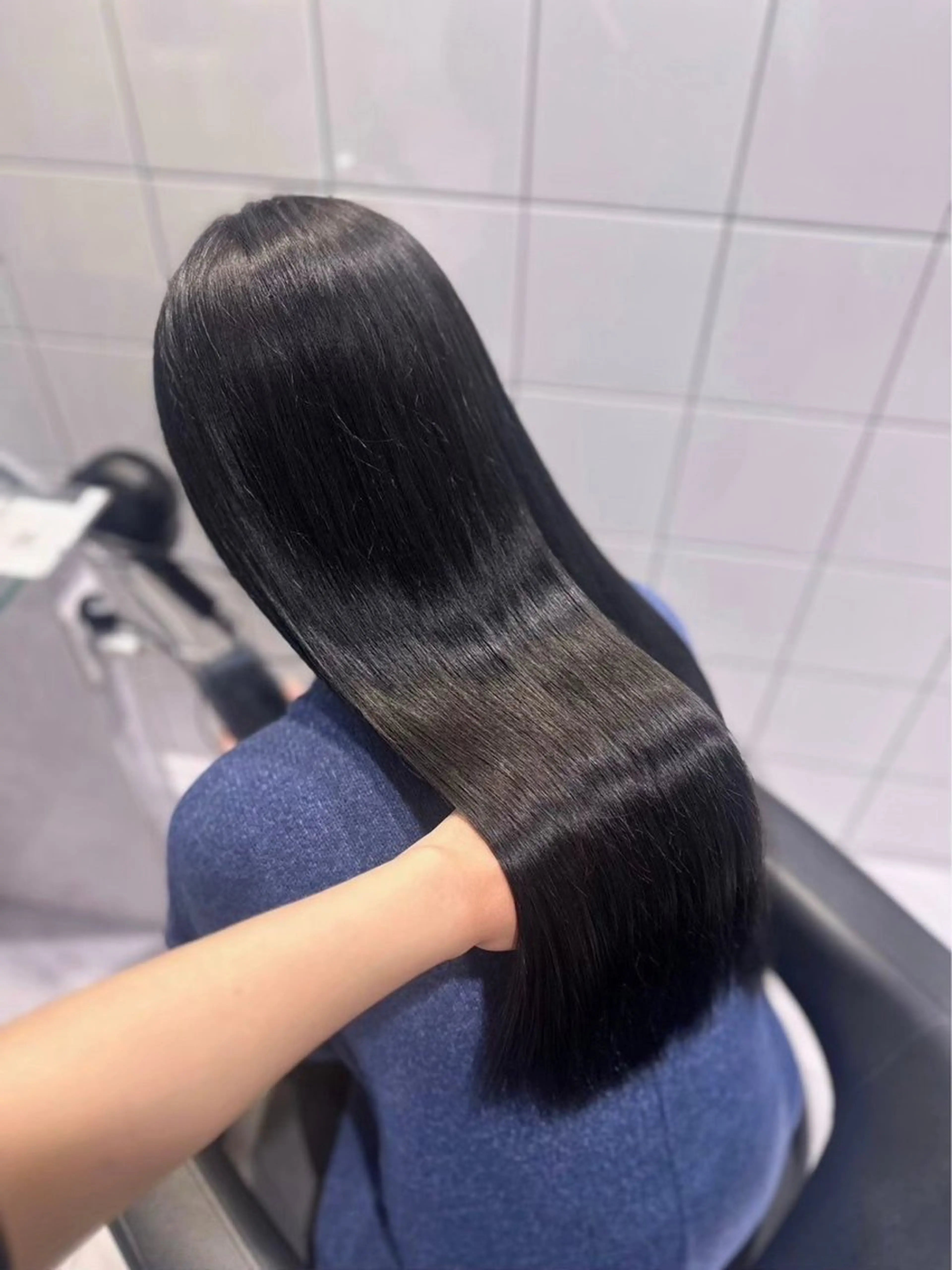 ロング カラー トリートメント ツヤ髪透明感🐈‍⬛ 🦴ෆ‪maiෆ🦴のヘアスタイル