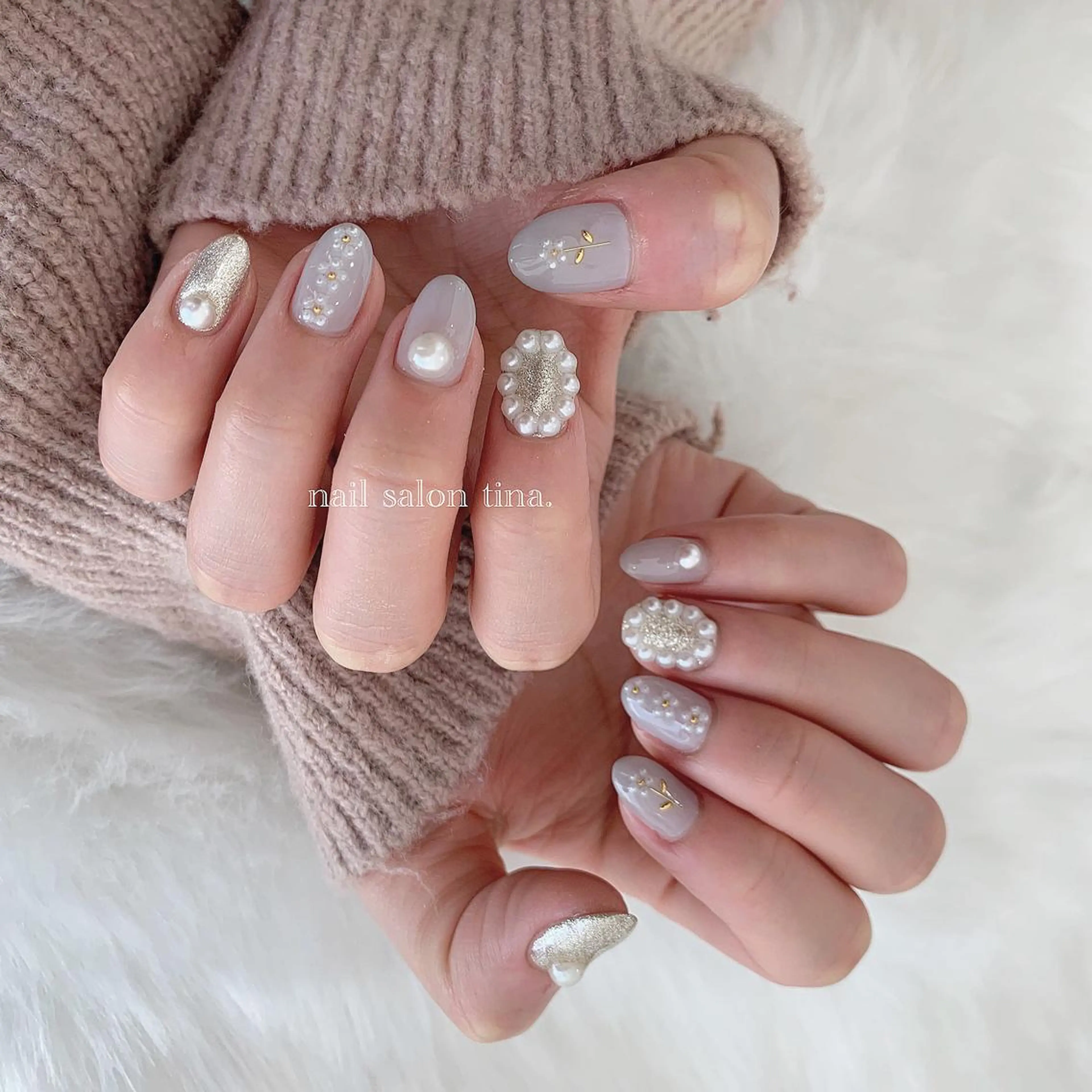 ネイル nail salon tina.所属・中山 はづきのネイルデザイン