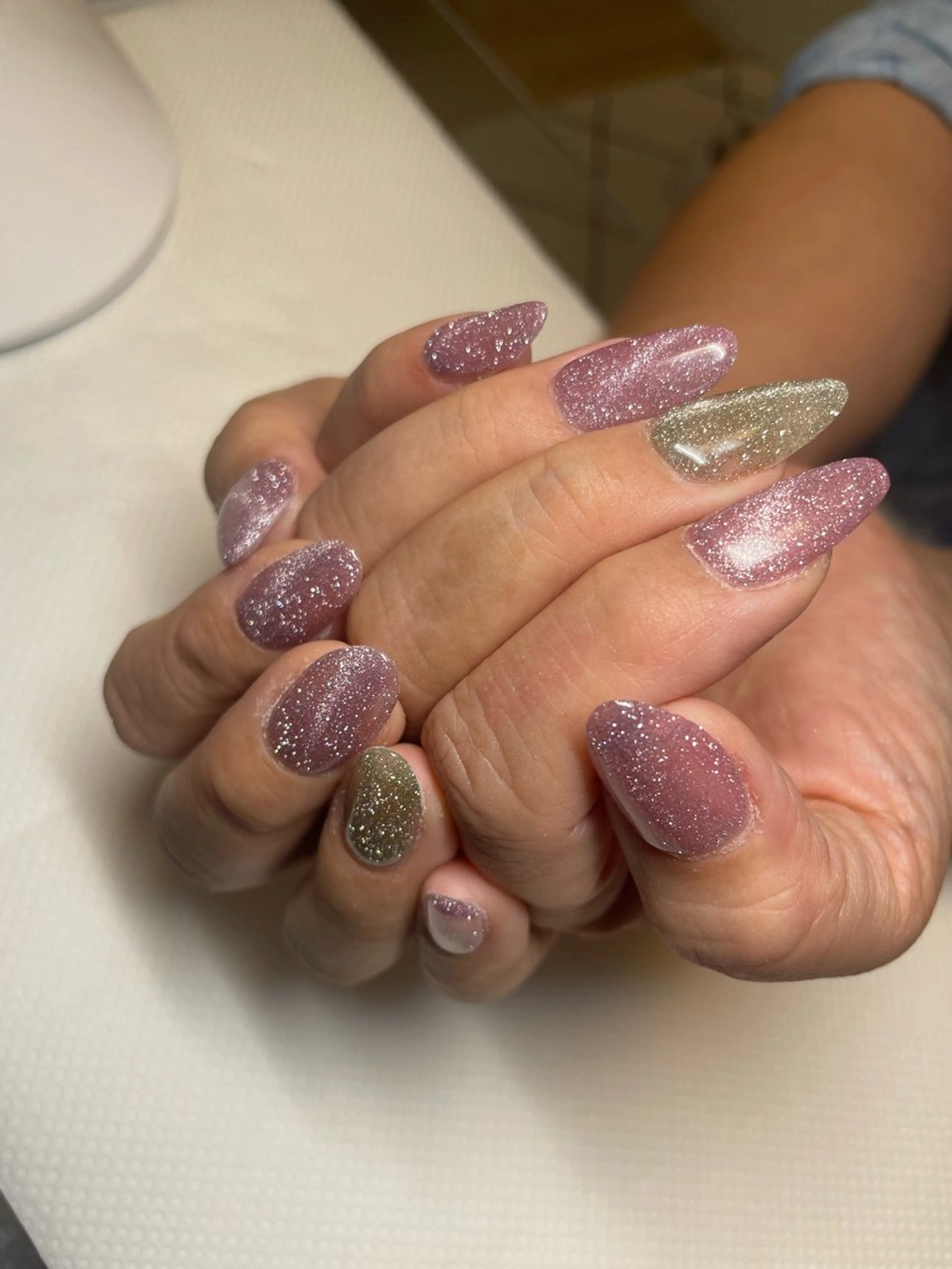 ネイル マグネットネイル ハンドネイル nail salon KURI所属・🩷栗林 海音🩷のネイルデザイン