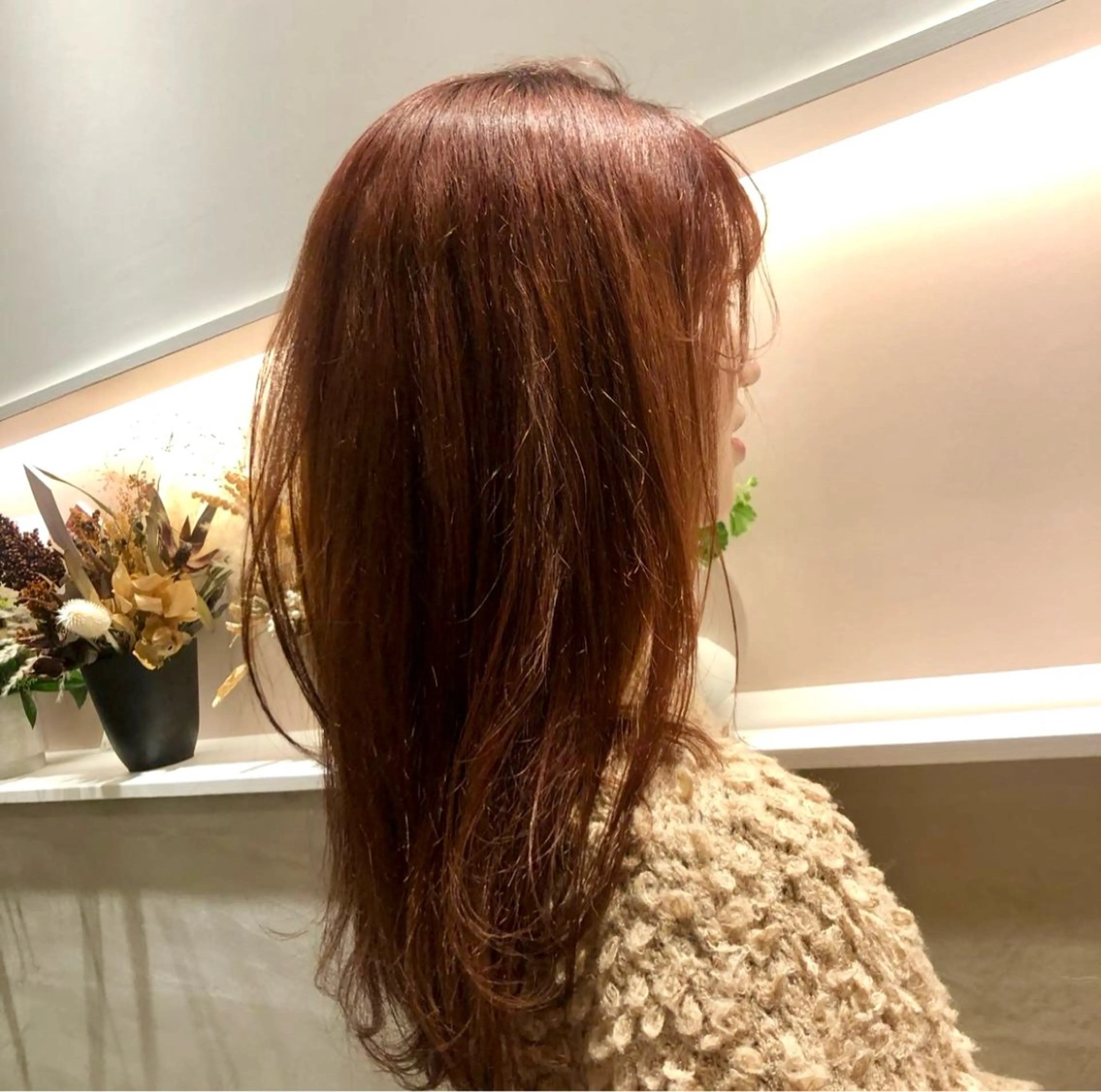 ロング カラー パーマ カット ヘアカラー トリートメント レイヤー/透明感/ 髪質改善🫧NANAのヘアスタイル