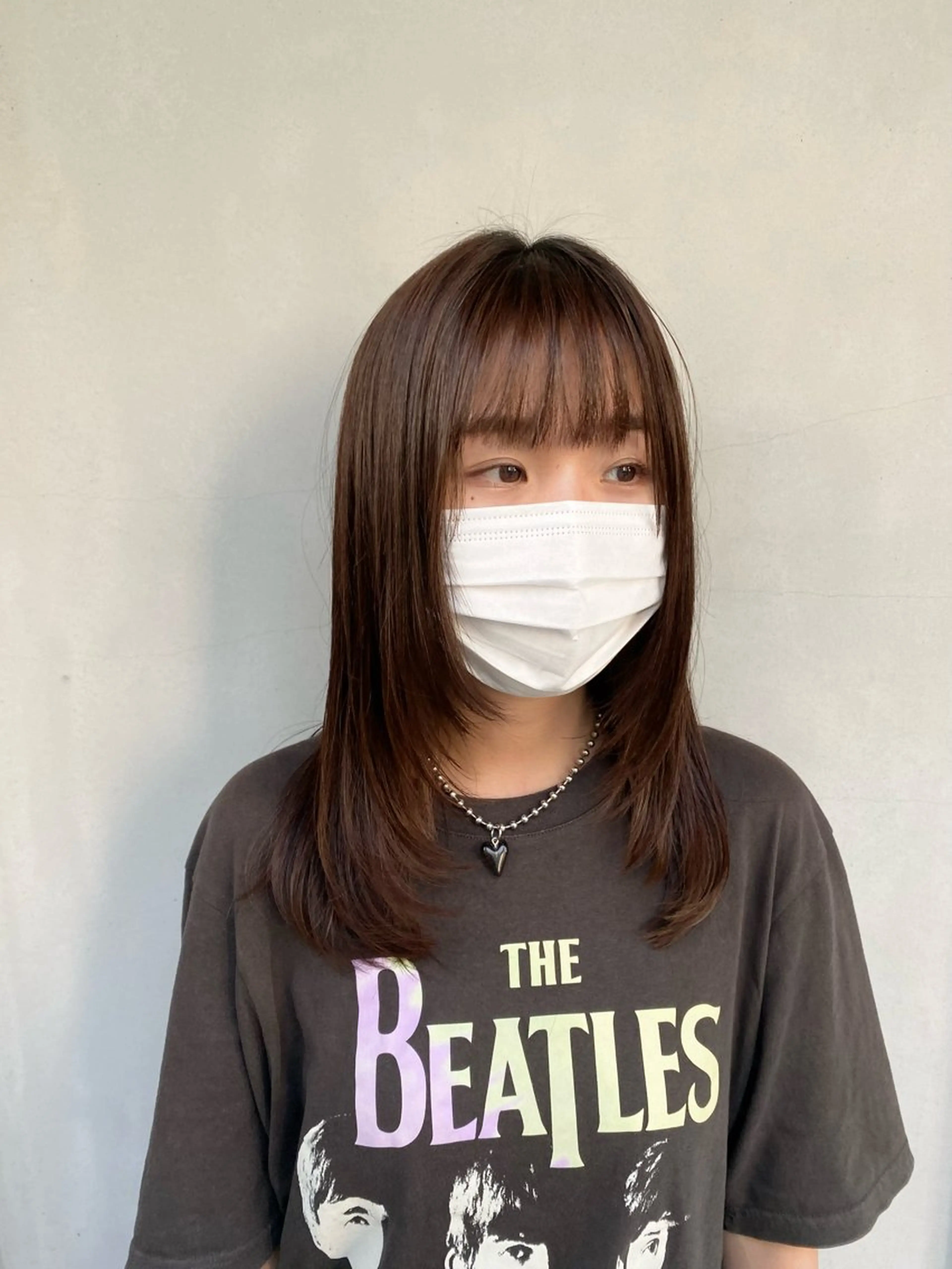 セミロング カット ENIF ヤマグチアツコのヘアスタイル