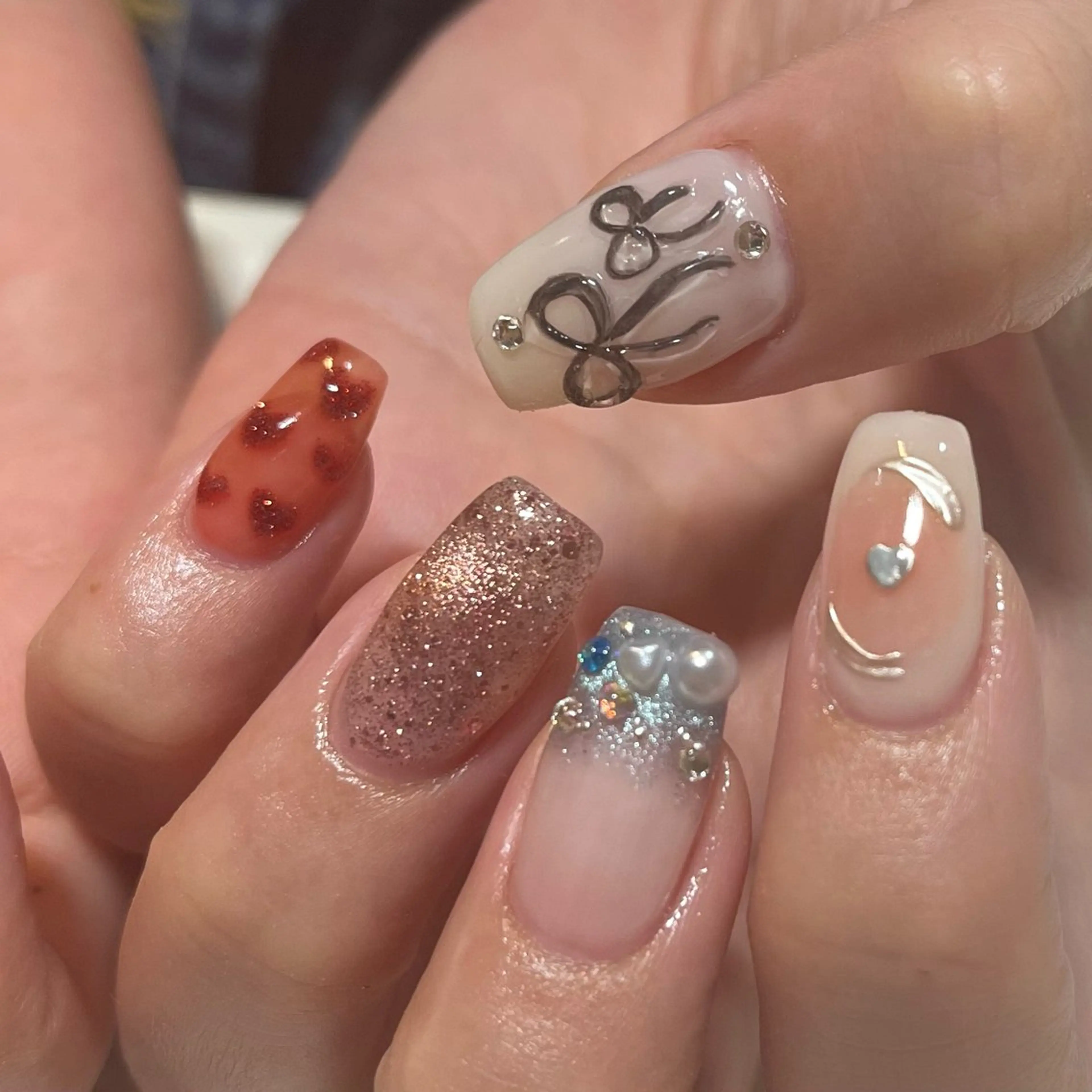 ネイル アートネイル share salon reir　(ルレイル)所属・rio nailのネイルデザイン